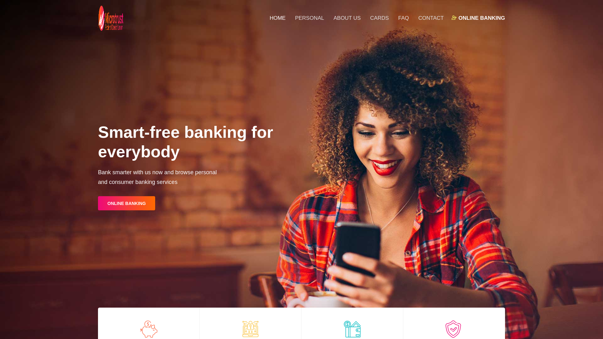 microotrustcreditfcu.com のスクリーンショット