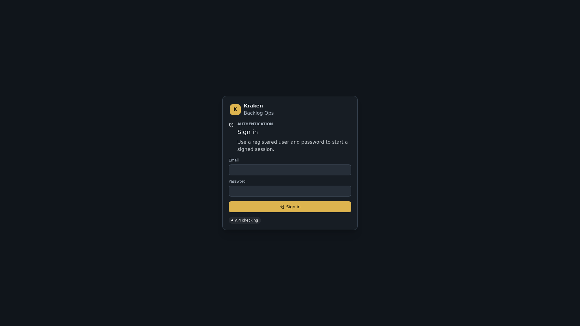 Screenshot of kraken.heapwise.com.br