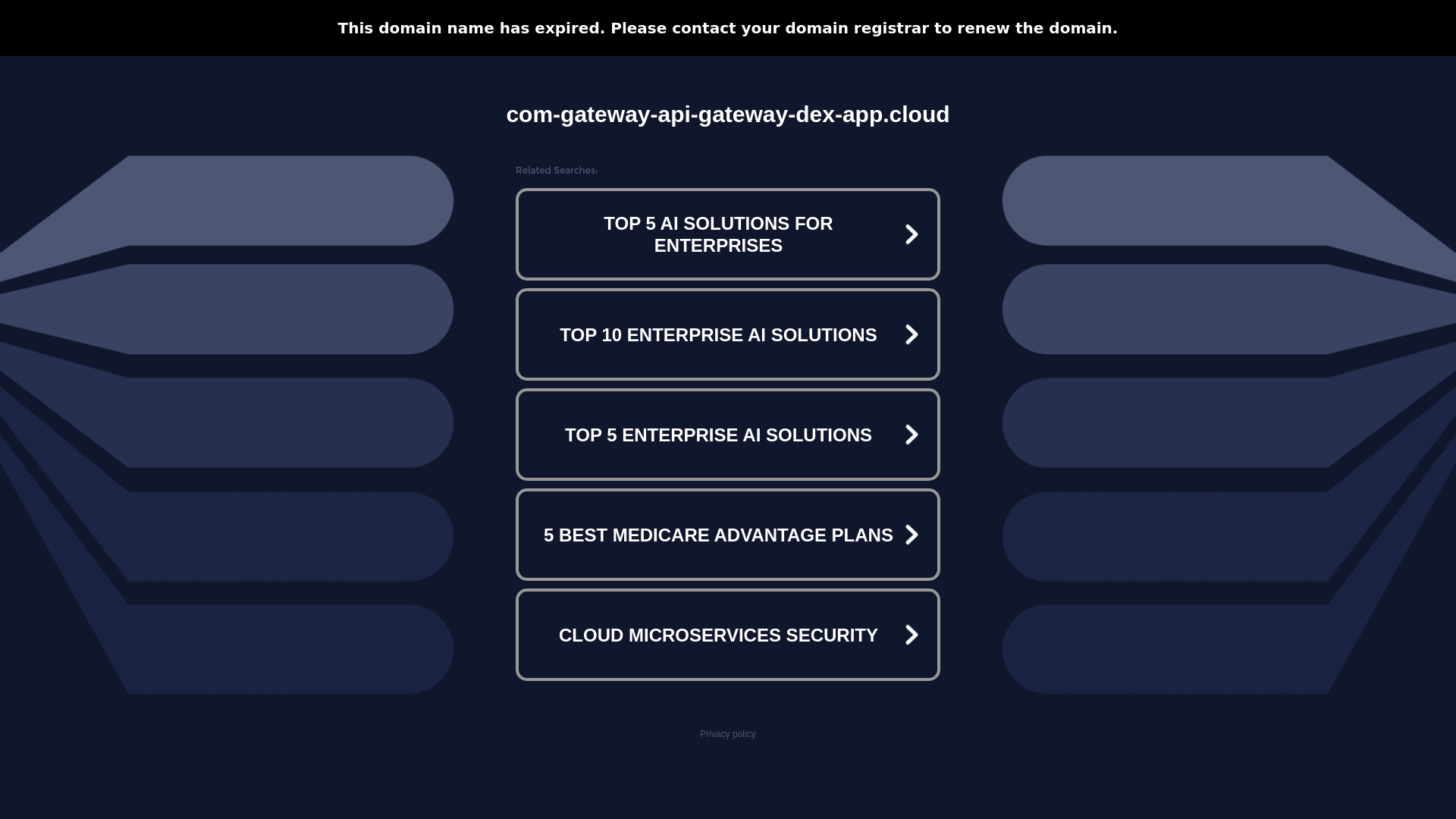 Screenshot of com-gateway-api-gateway-dex-app.cloud