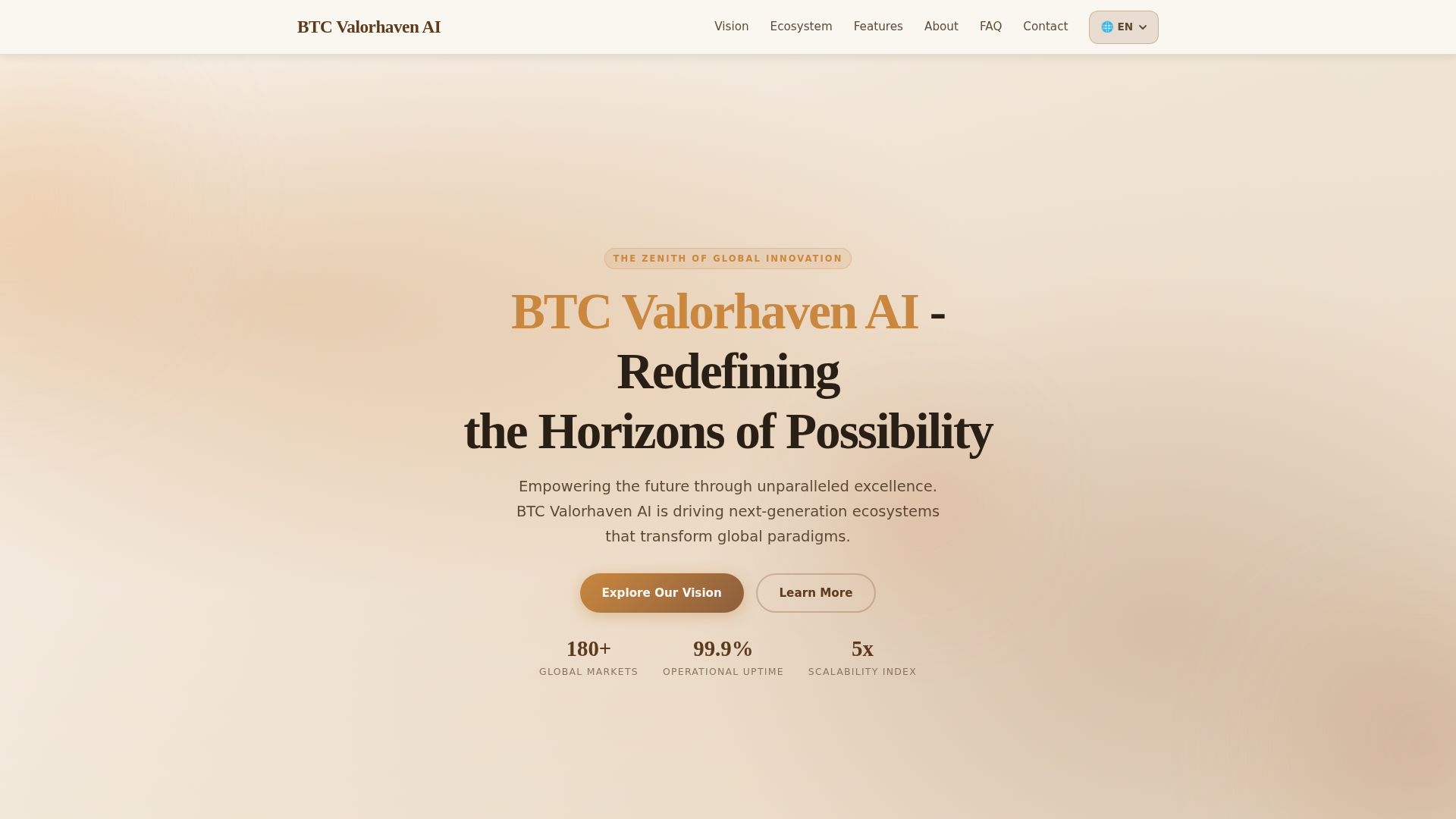 لقطة شاشة لـ btcvalorhavenai.net