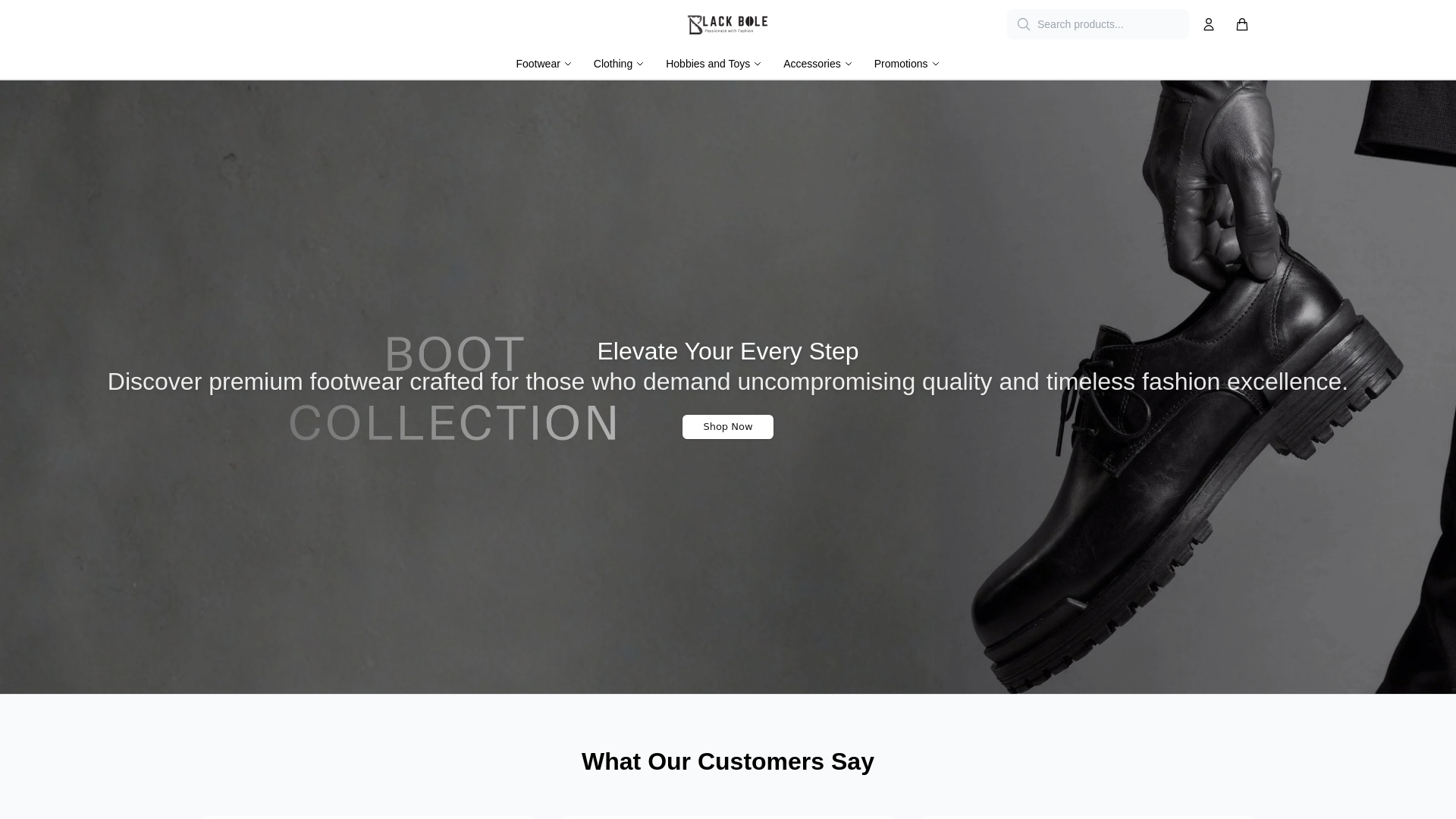 Screenshot of bolethreads.shop