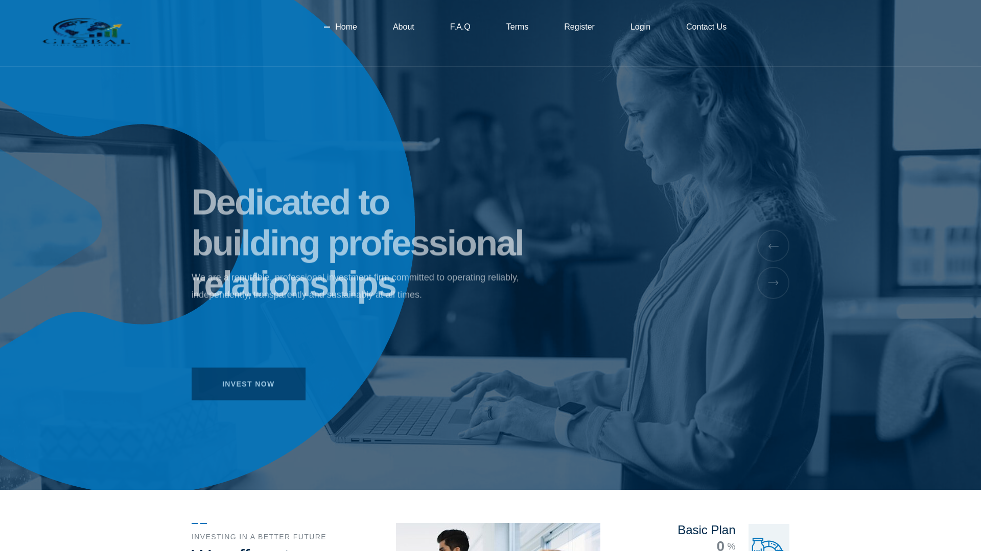 Screenshot of amgloaumfin.com