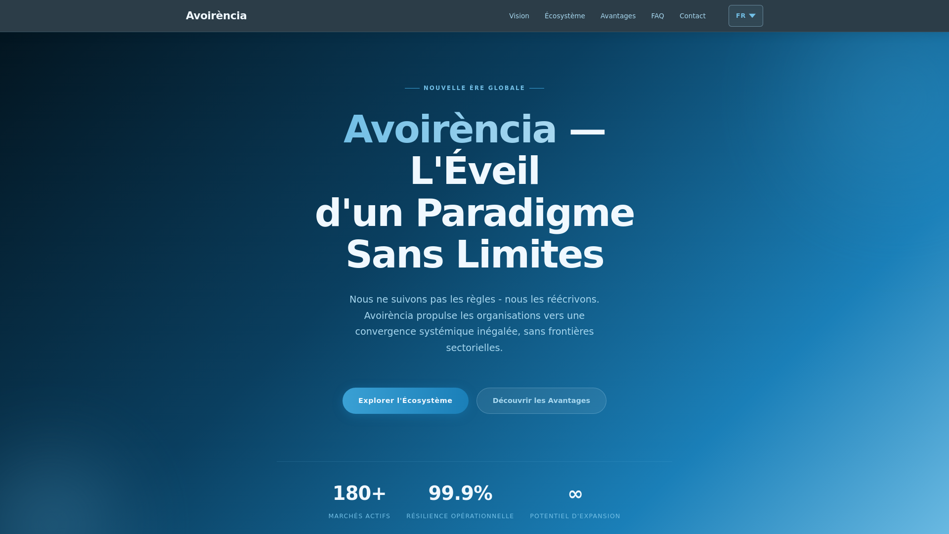 Screenshot of avoirenciatrade.com