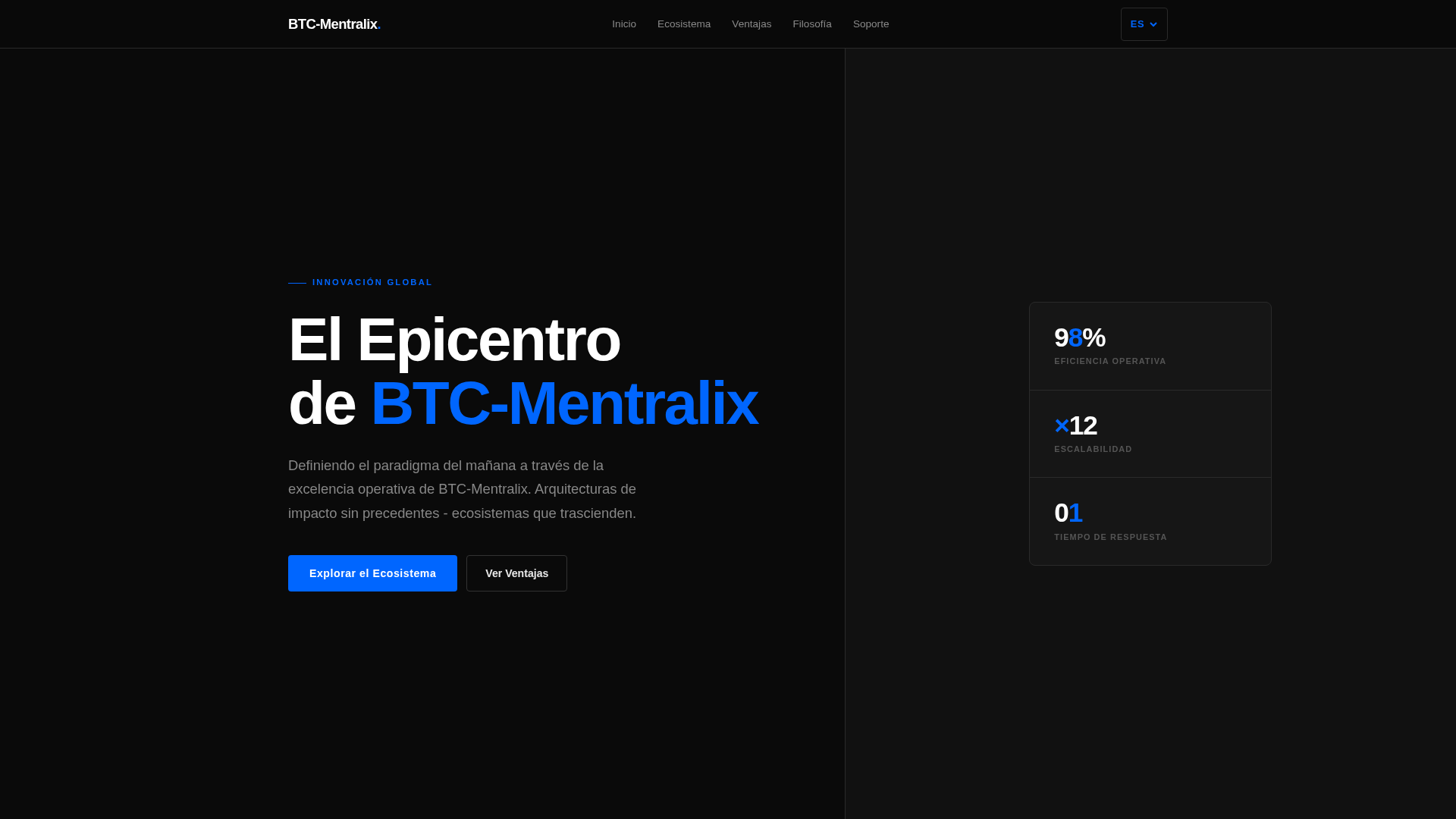 Screenshot of btcmentralix.net