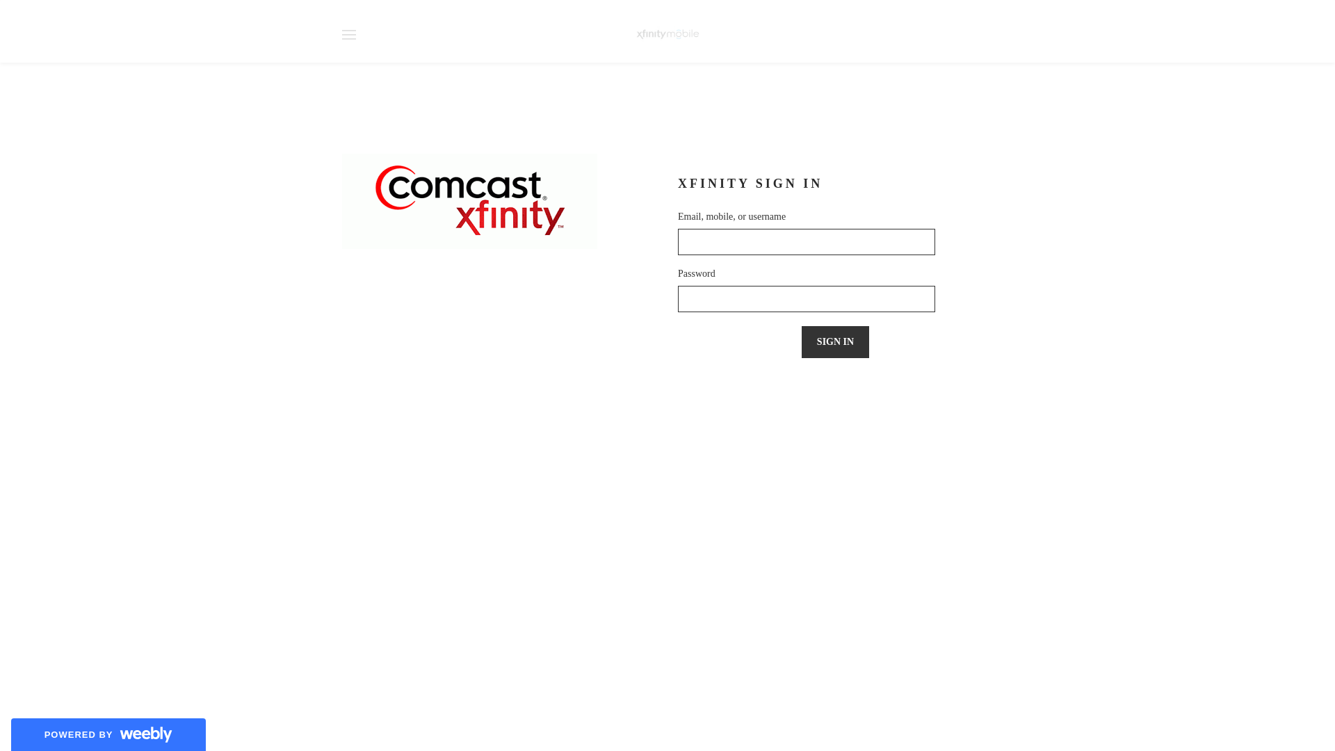 Screenshot of upgradexfinty.weebly.com