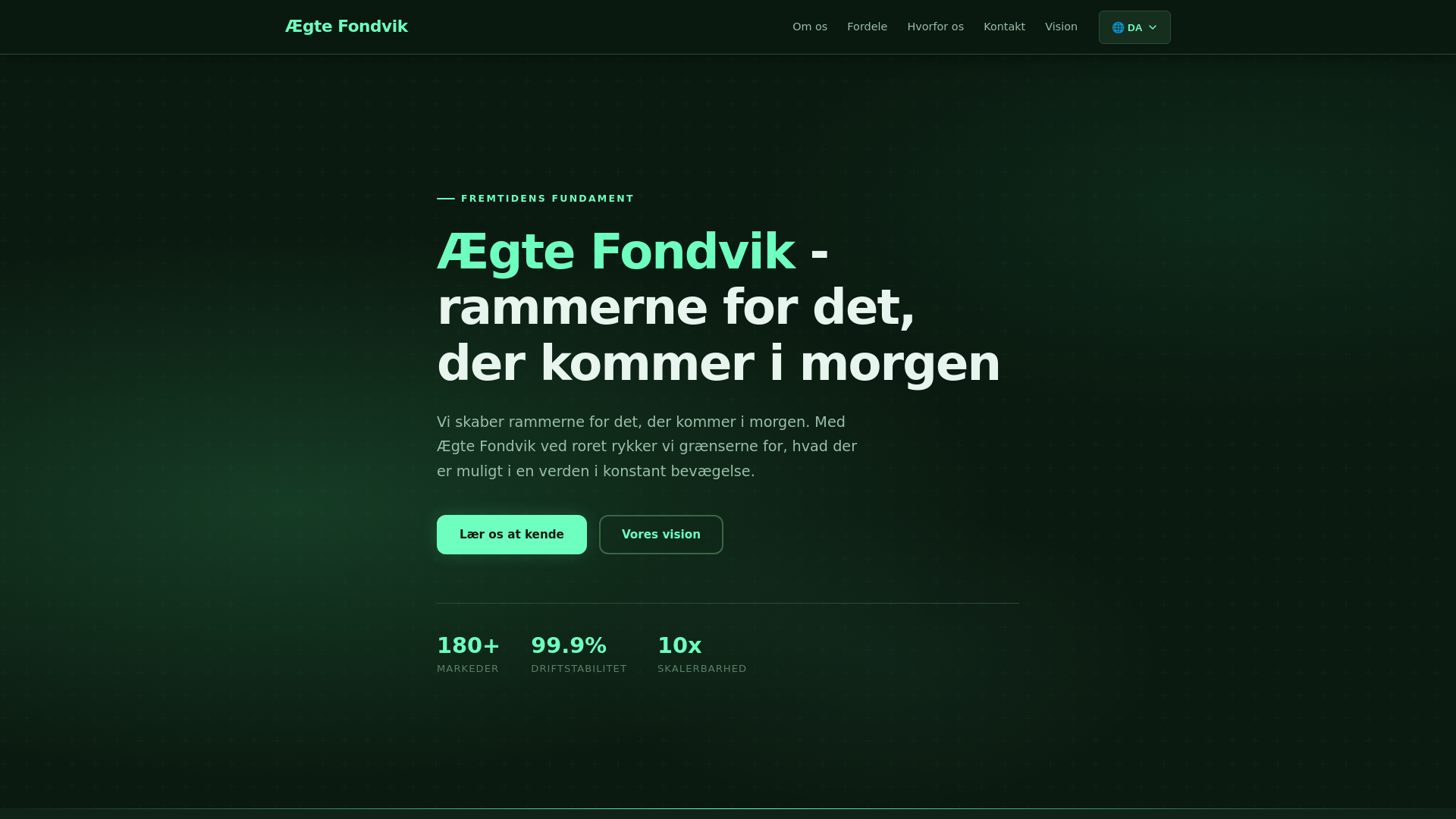Screenshot of agtefondvik.com