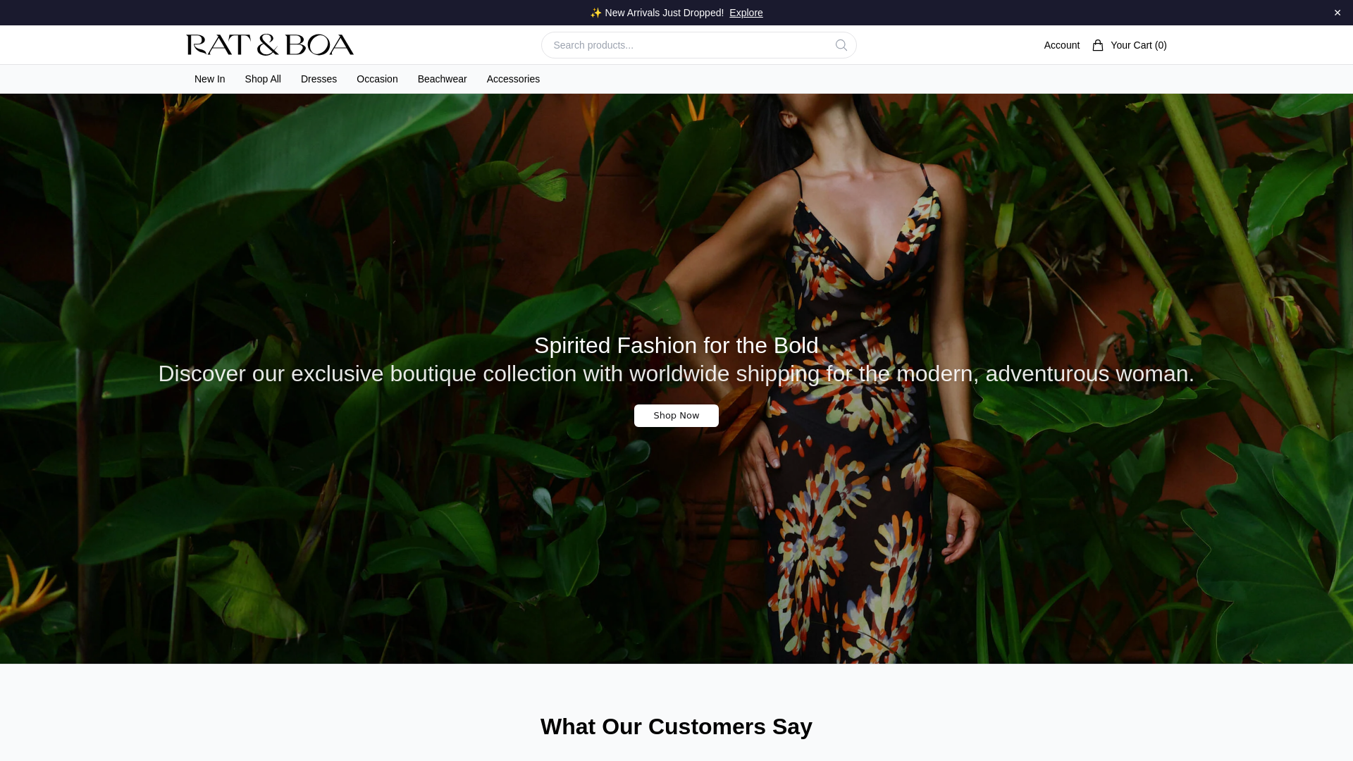 Screenshot of boahaven.shop