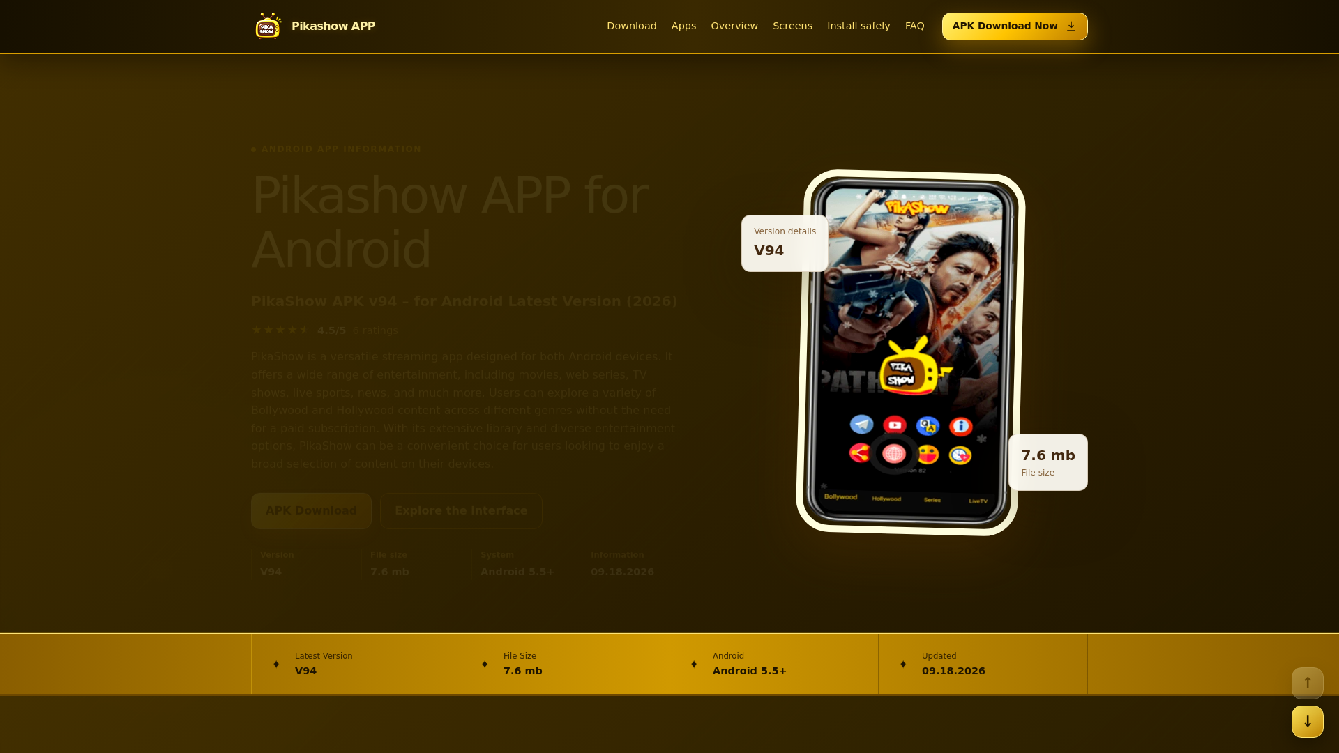Tangkapan layar pika.show