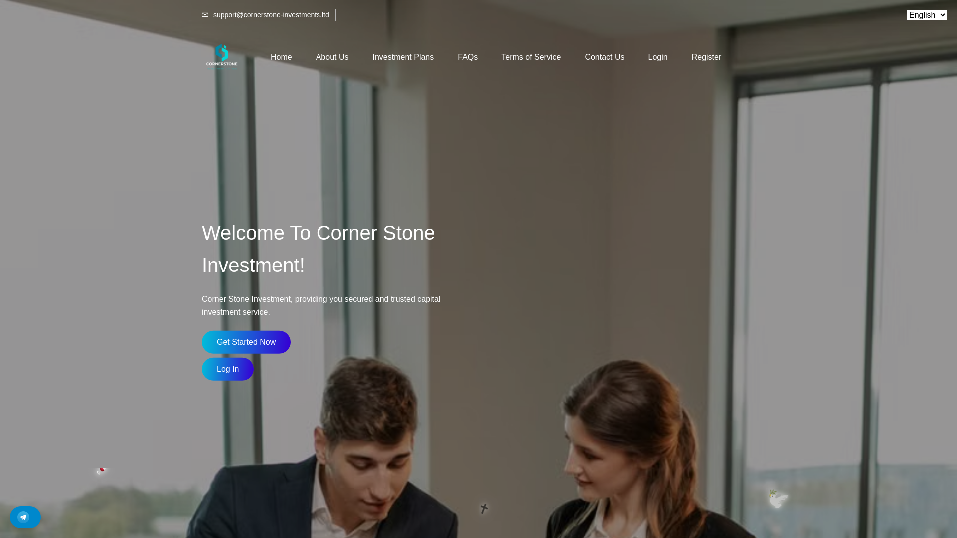 Снимок экрана cornerstone-investments.ltd
