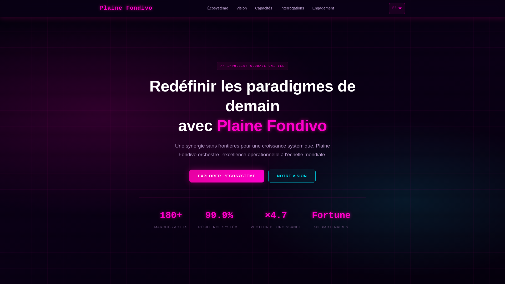 Screenshot of plainefondivo.net