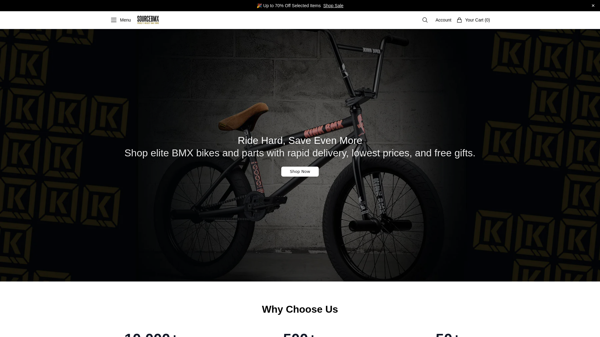 Screenshot of bmxsourcehub.shop