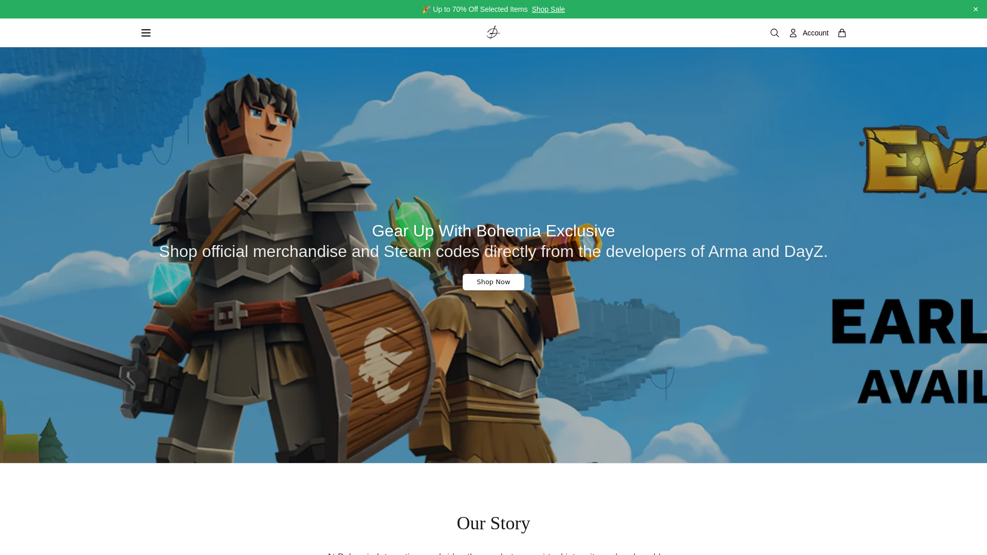 Screenshot of bohemiainteractivehub.shop