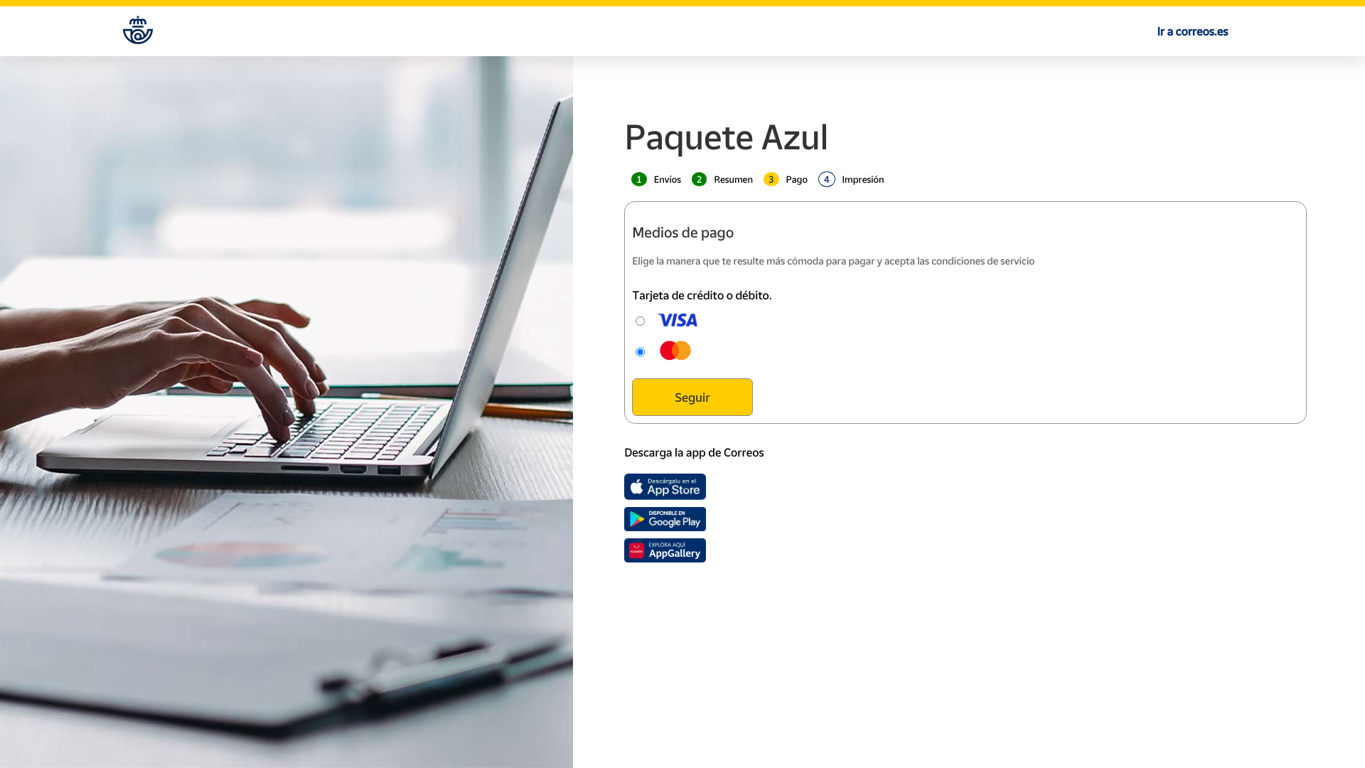 Screenshot of correos-entrega.slodkibox.pl