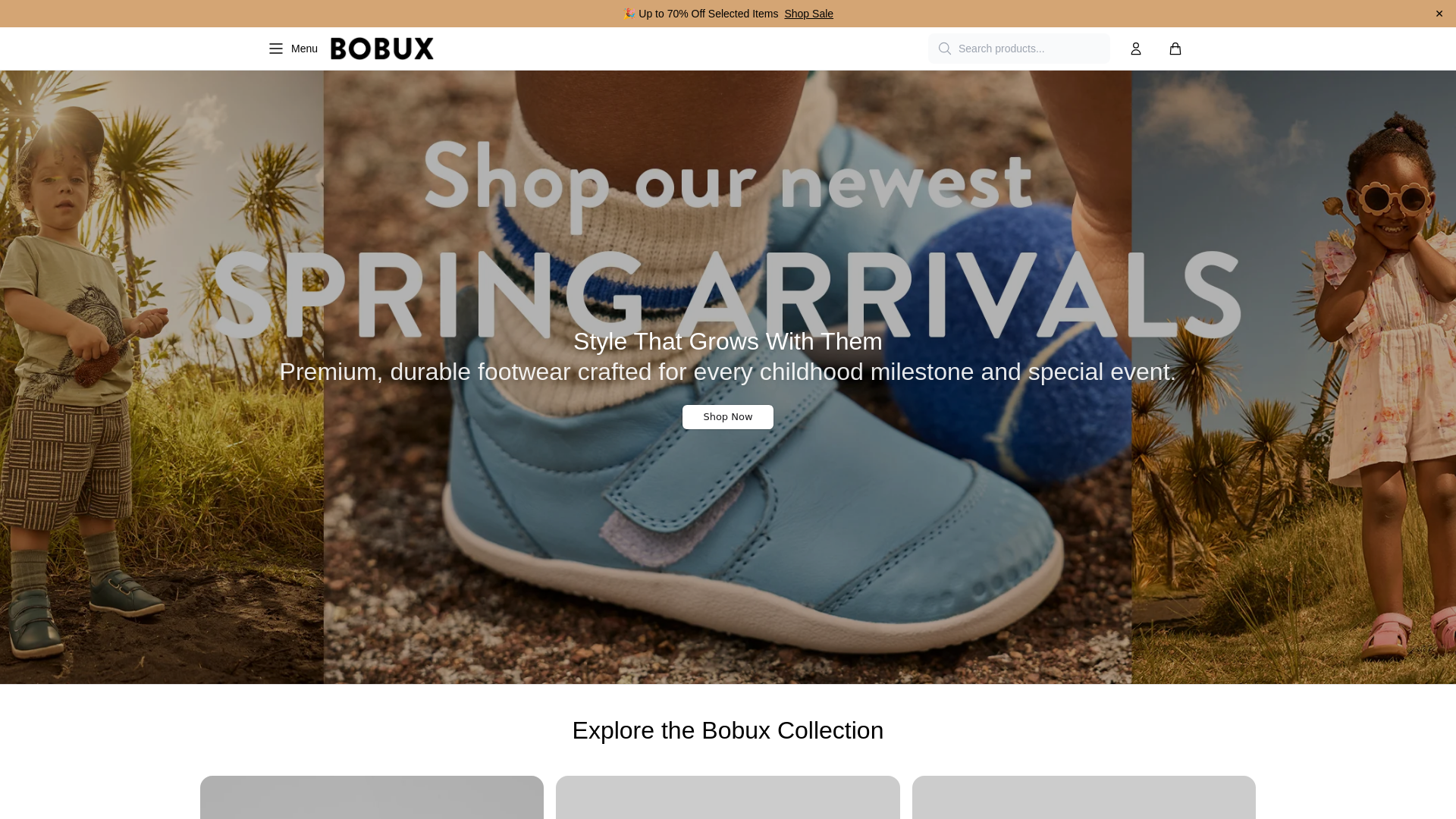 Screenshot of bobuxhq.shop