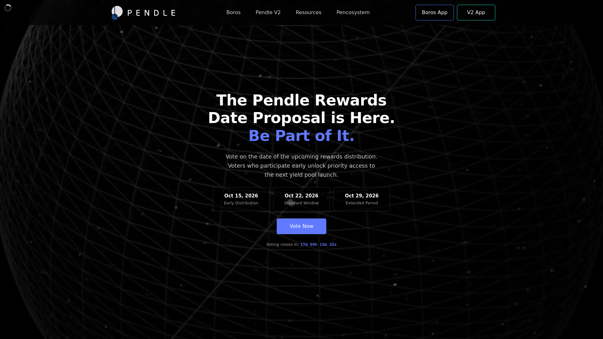 Screenshot of ecosystem-pendle.xyz