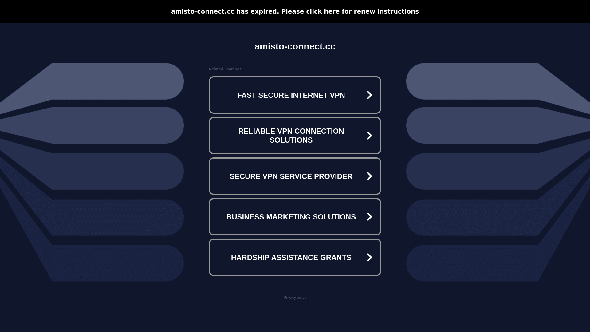 Screenshot of amisto-connect.cc