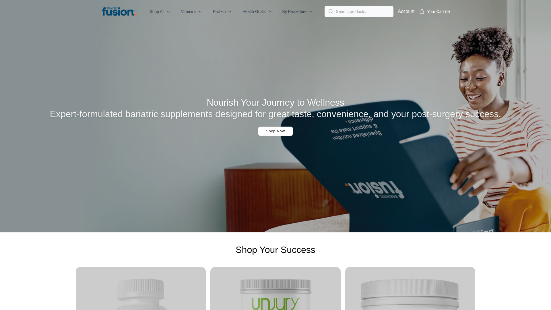 Screenshot of bariatricfusiondirect.shop