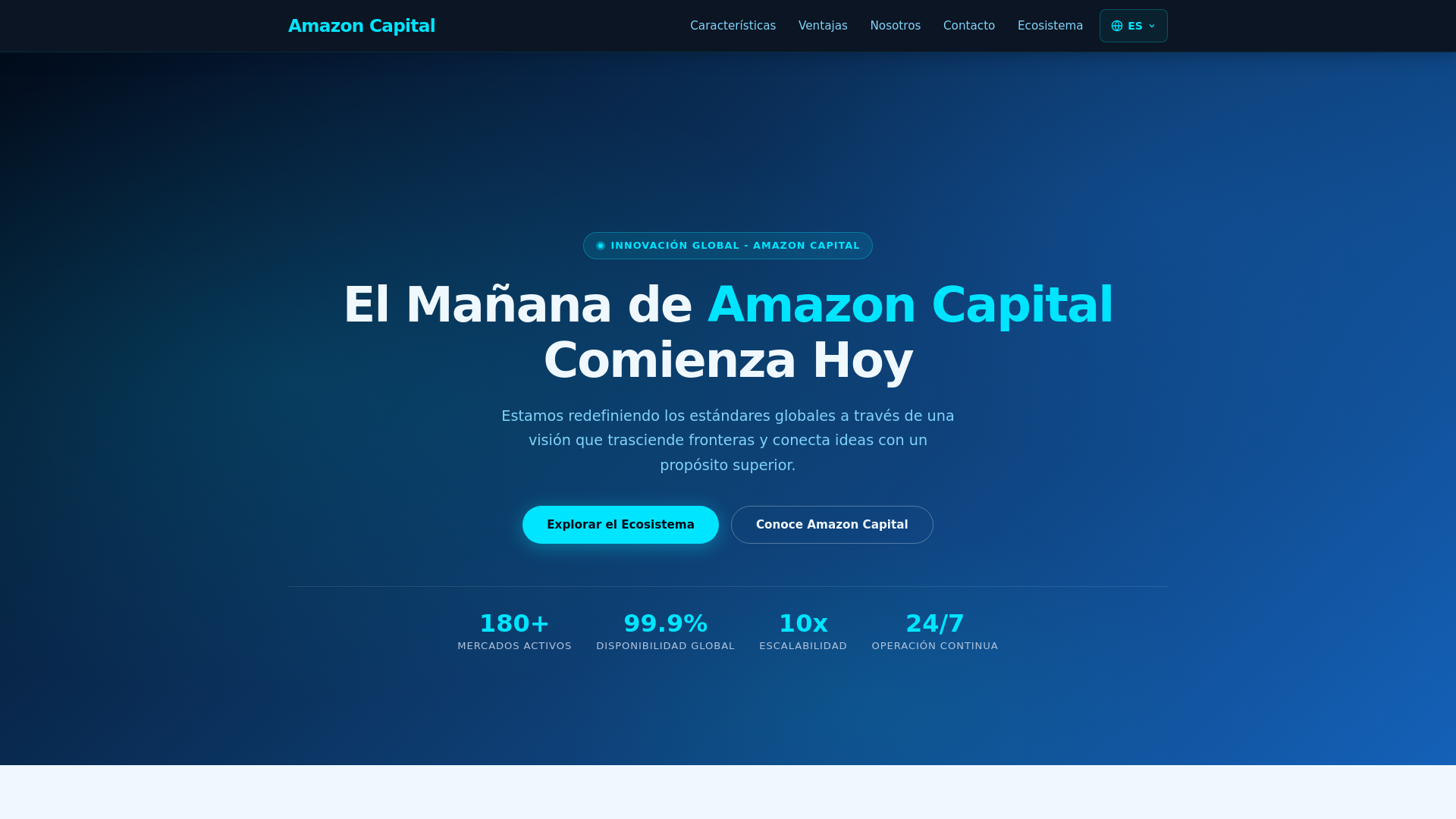 Screenshot of amazoncapitaltrade.com