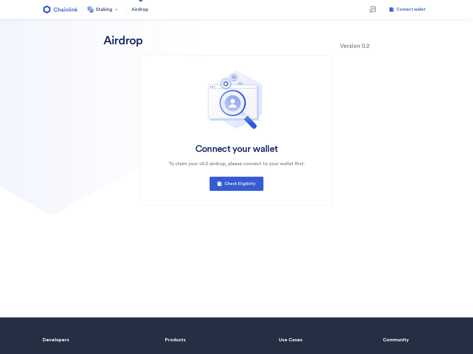 Screenshot of chainliink.app