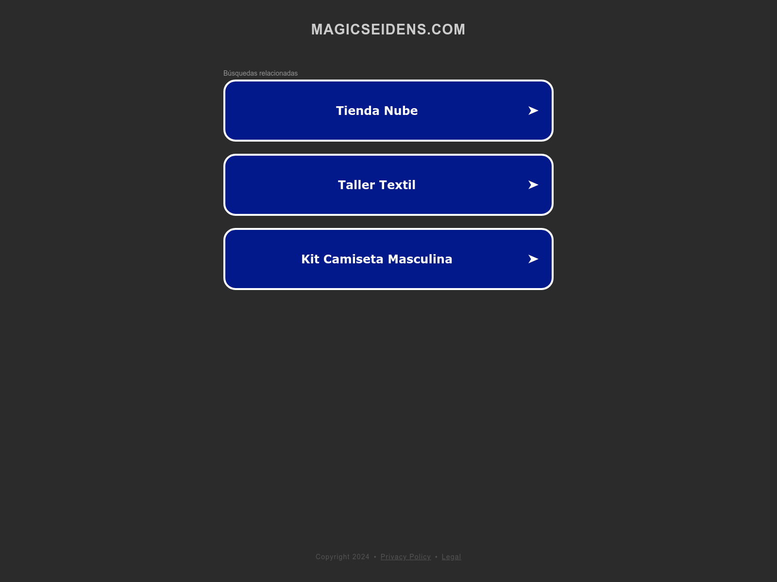 Screenshot of magicseidens.com