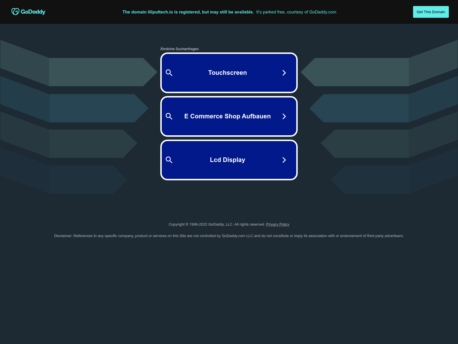Знімок екрана liliputtech.io