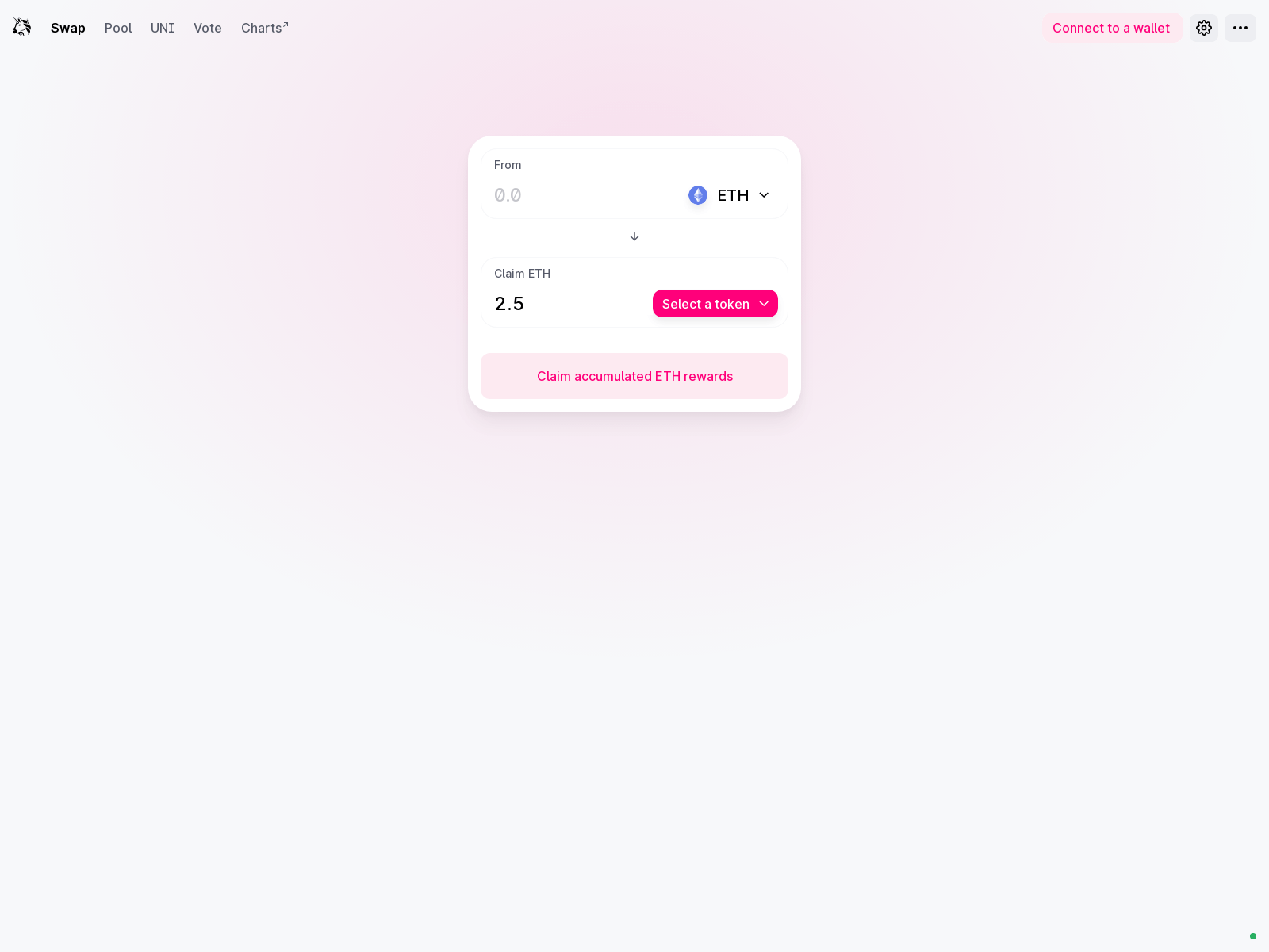 Screenshot of claim-tokens.com