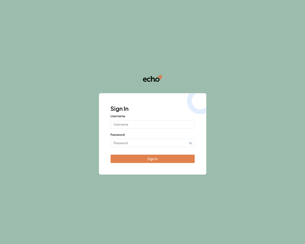 Screenshot of fe.echo-test.uk