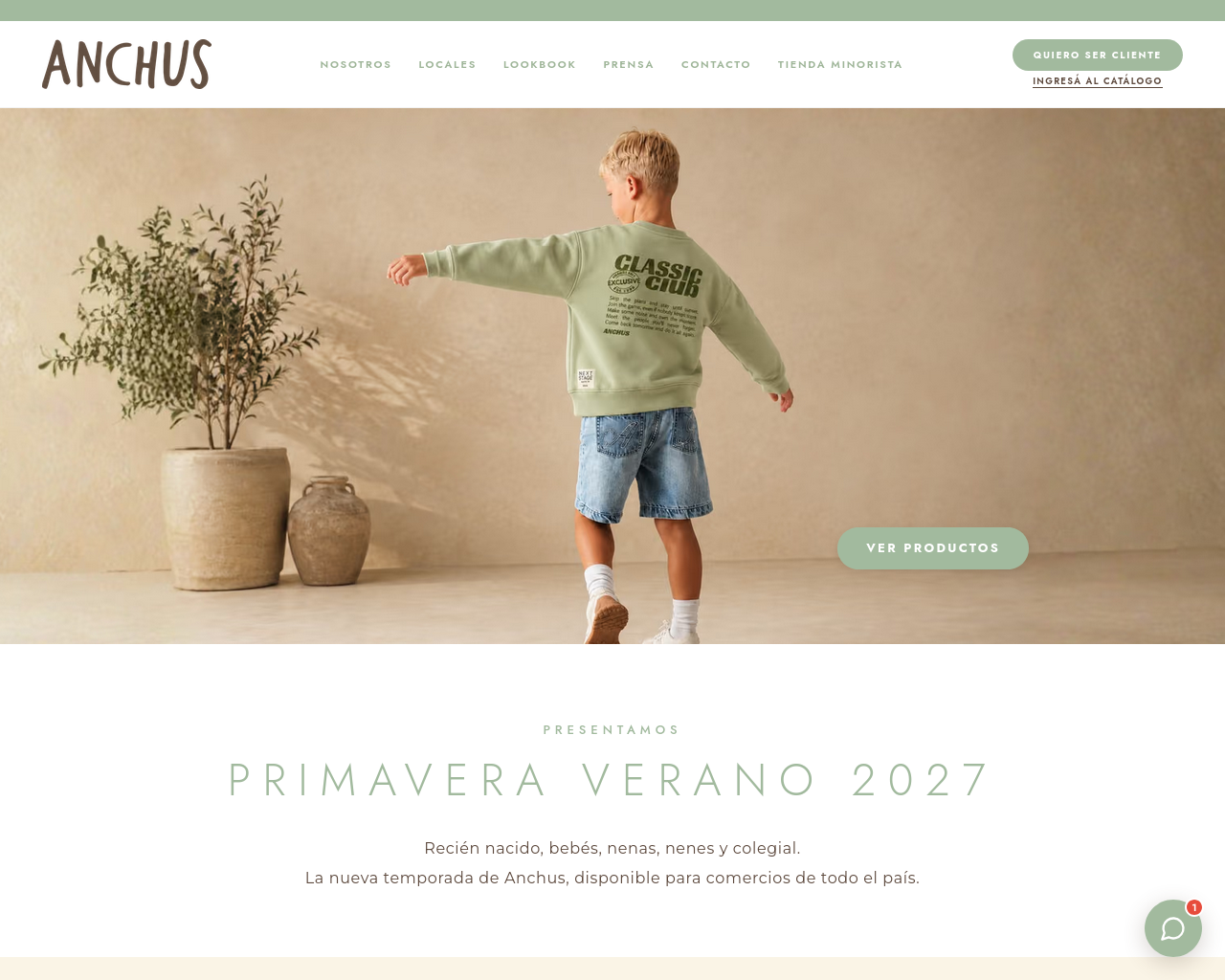 Screenshot of anchus.com.ar