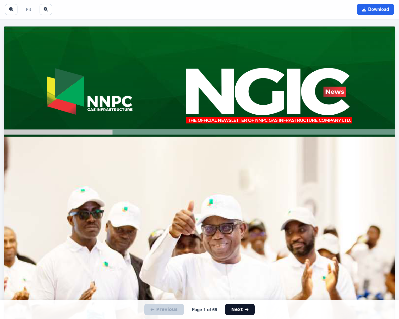 Captura de tela de ngicmagazine1stedition2026.com.ng