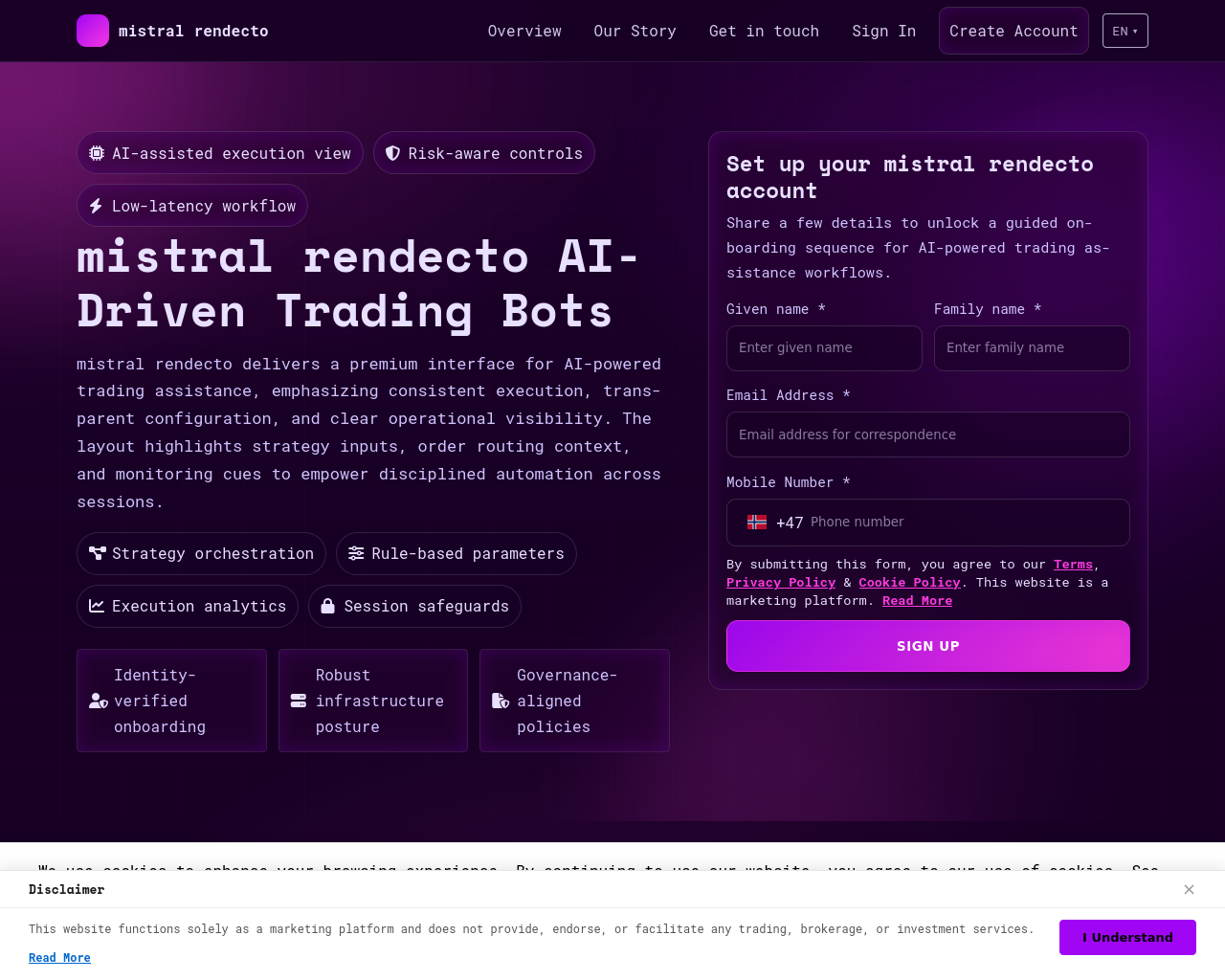 Screenshot of mistralrendecto.digital