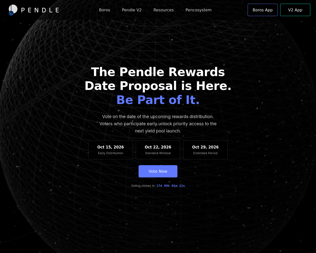 Screenshot of ecosystem-pendle.xyz
