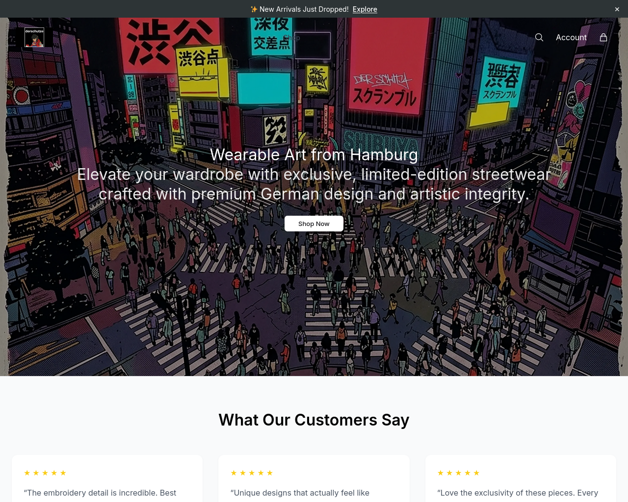 Screenshot of boldsector.shop