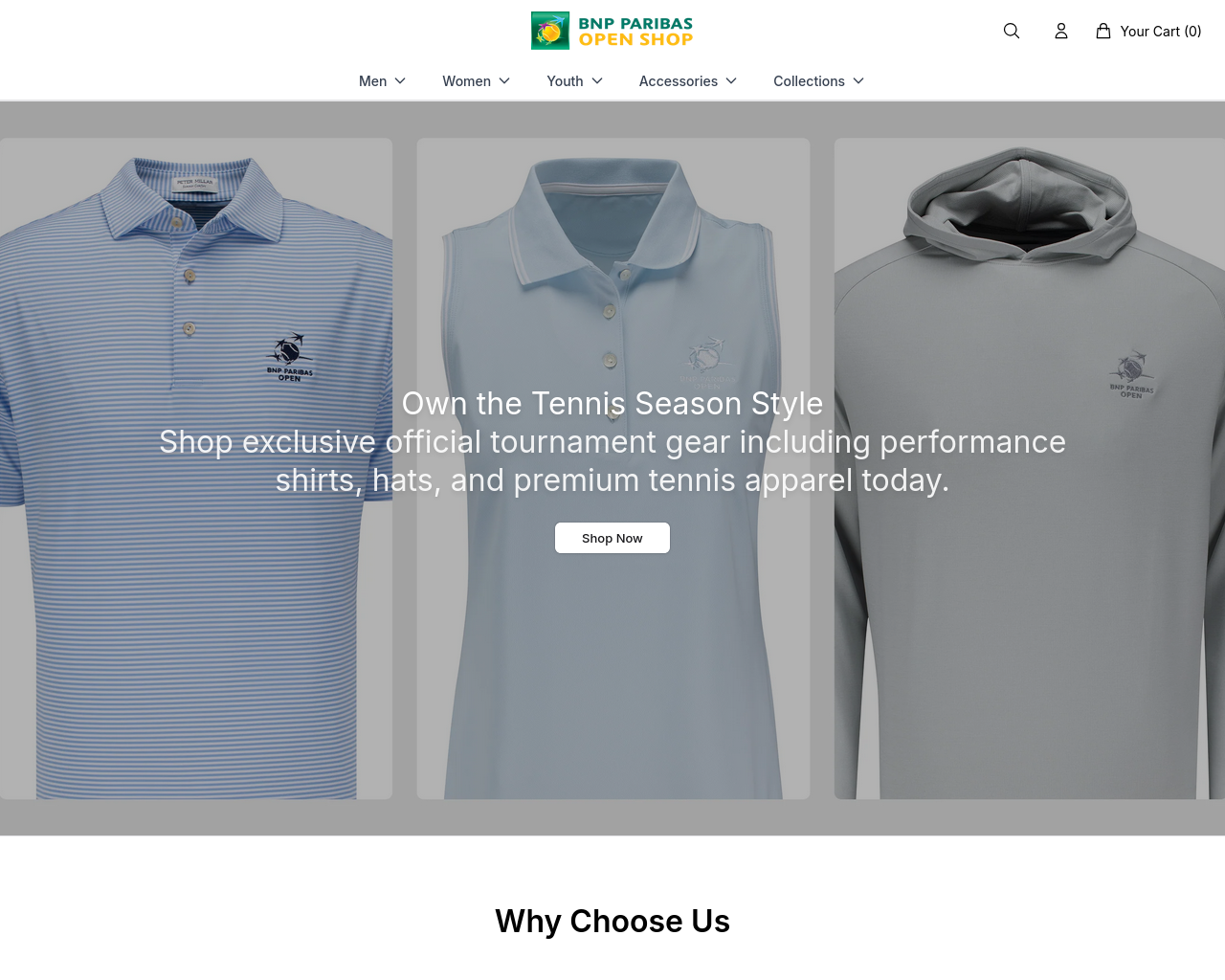Screenshot of bnpparibasopengear.shop