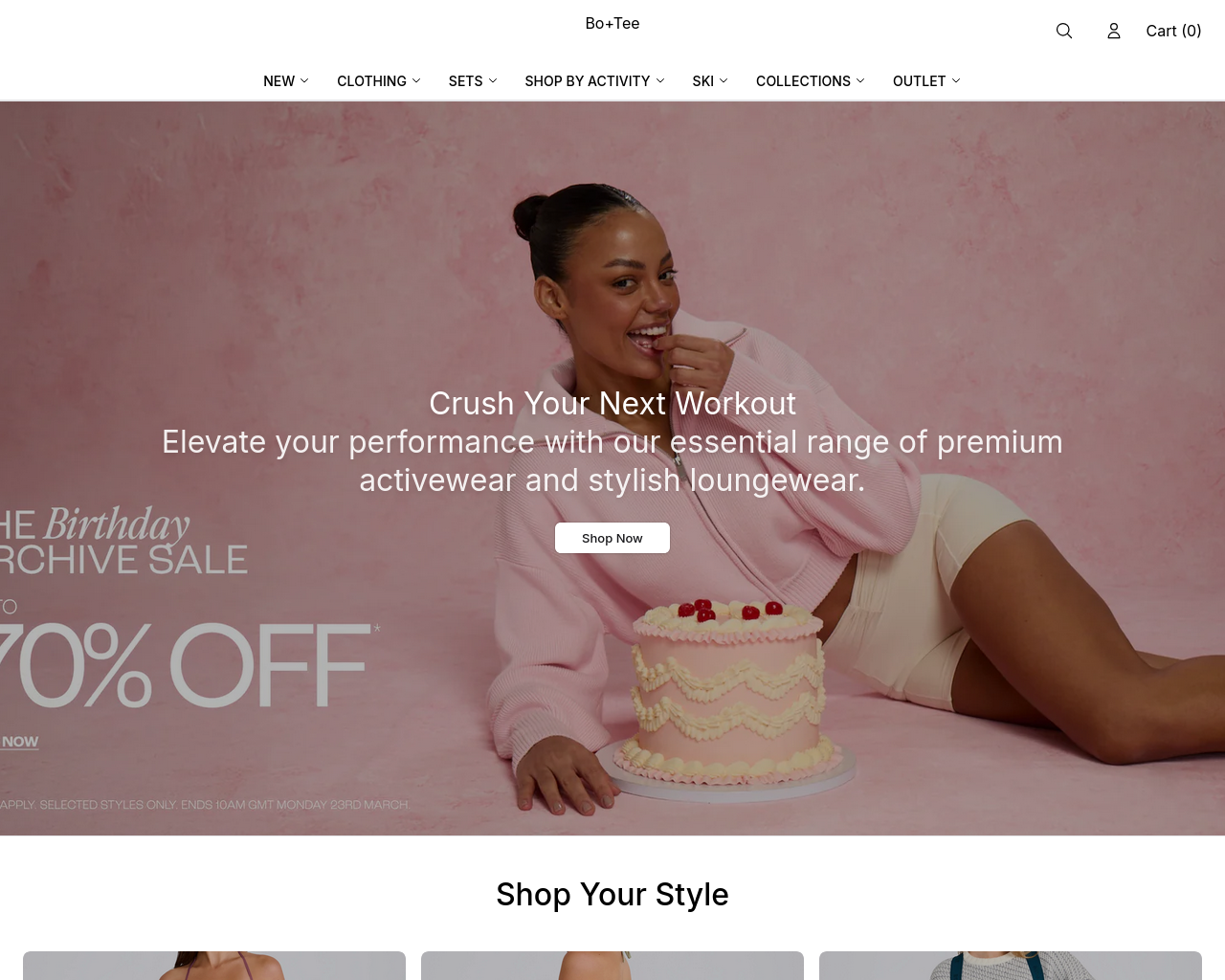 Screenshot of boandteestudio.shop