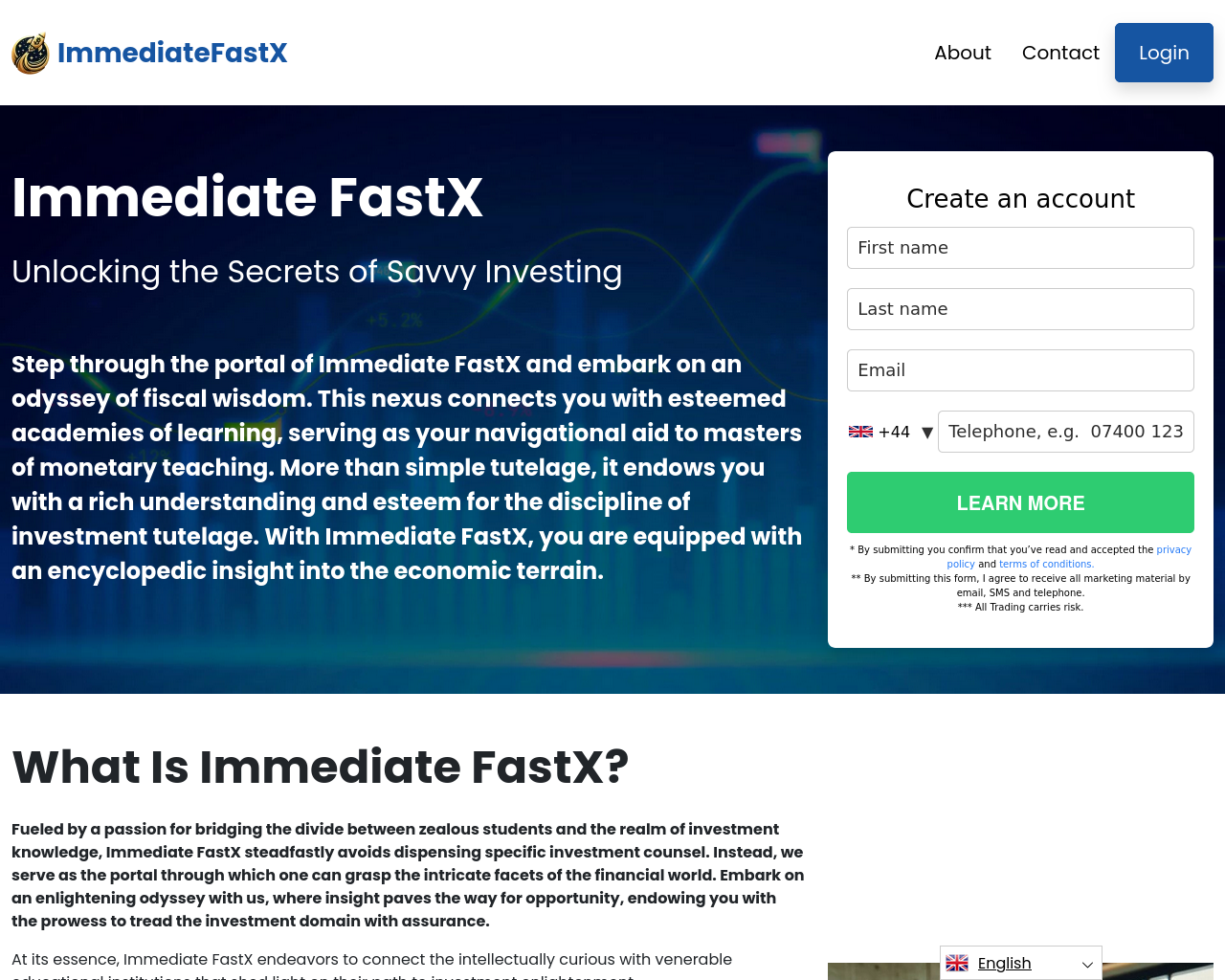 bitcoinfastprofit.org ekran görüntüsü