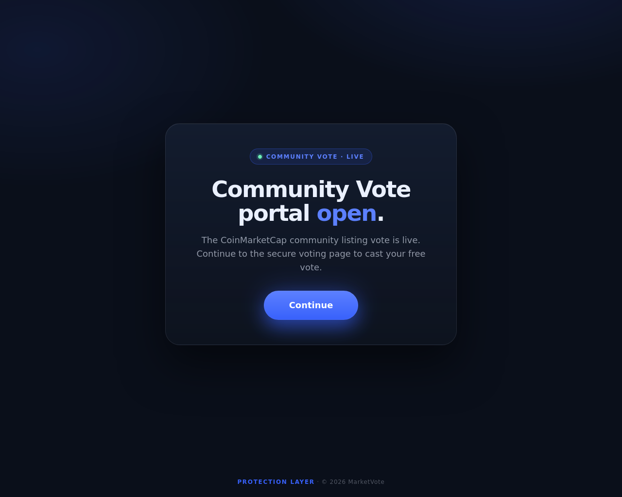Screenshot of castvote.forum