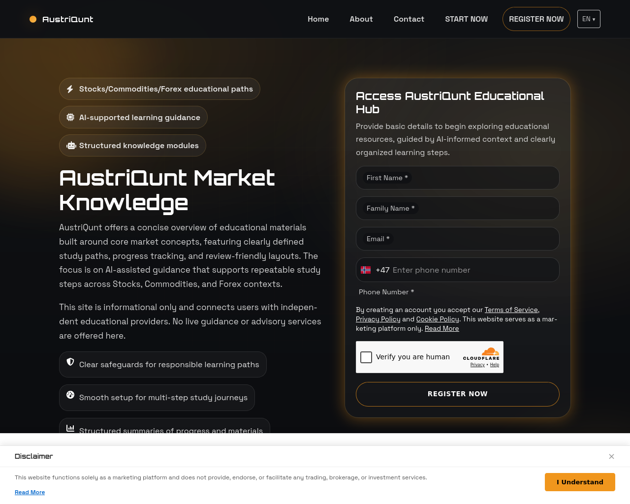 Screenshot of austriquntsoft.com