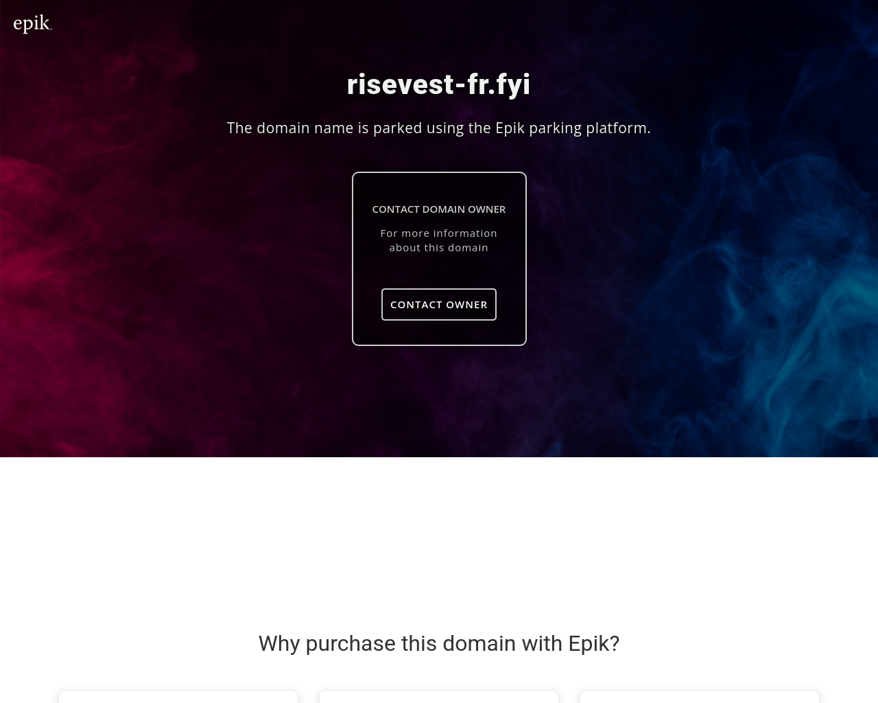 Screenshot of risevest-fr.fyi