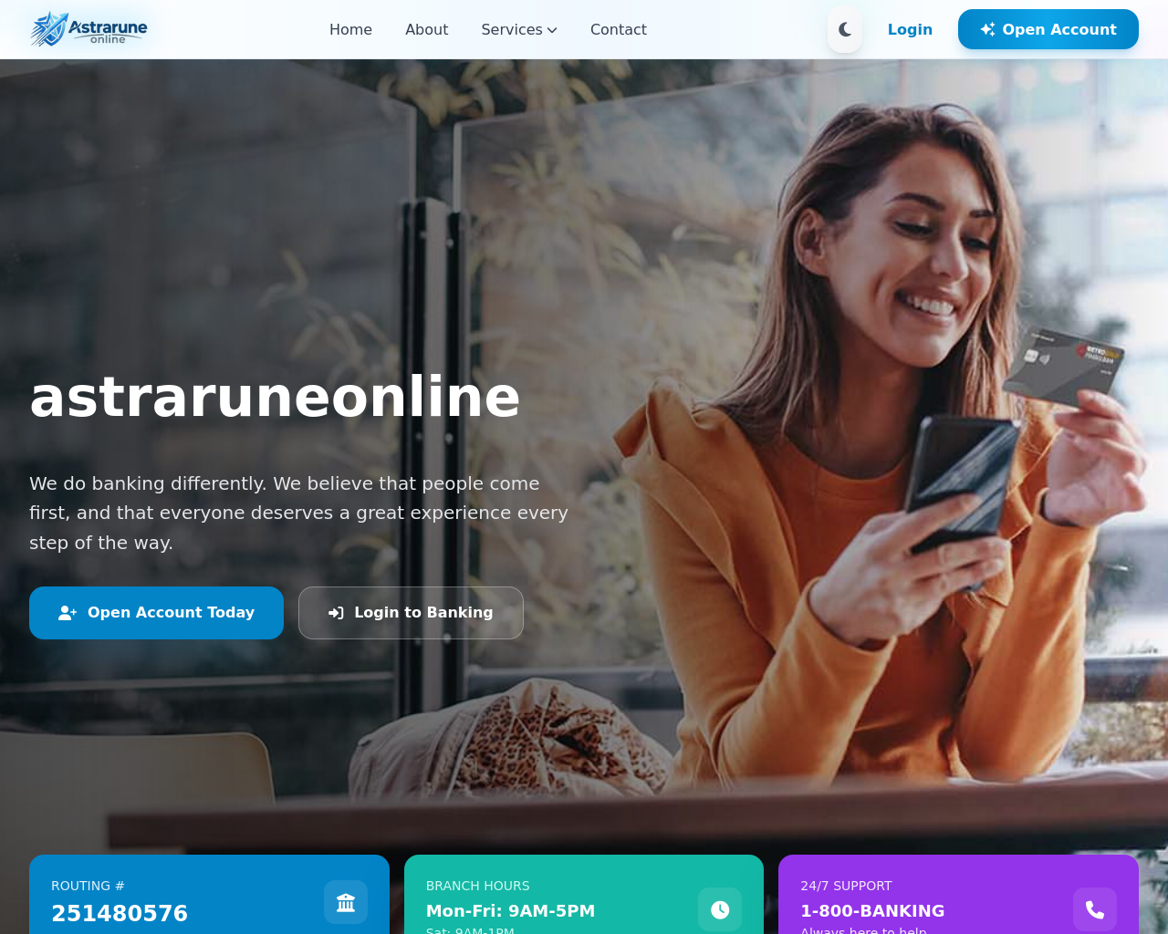 Screenshot of astraruneonline.com