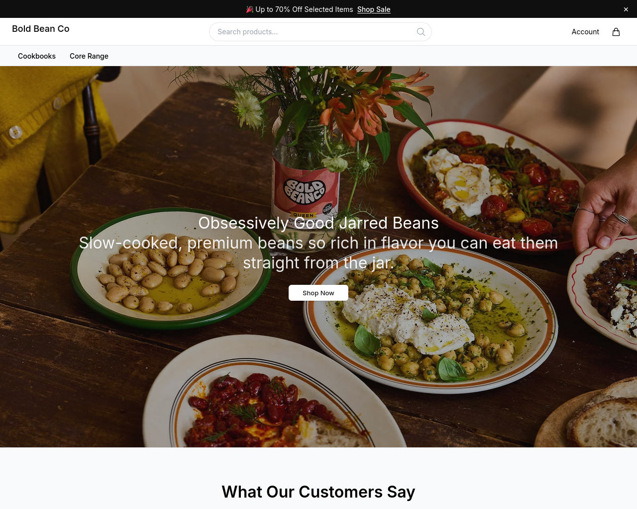 Screenshot of boldbeandirect.shop