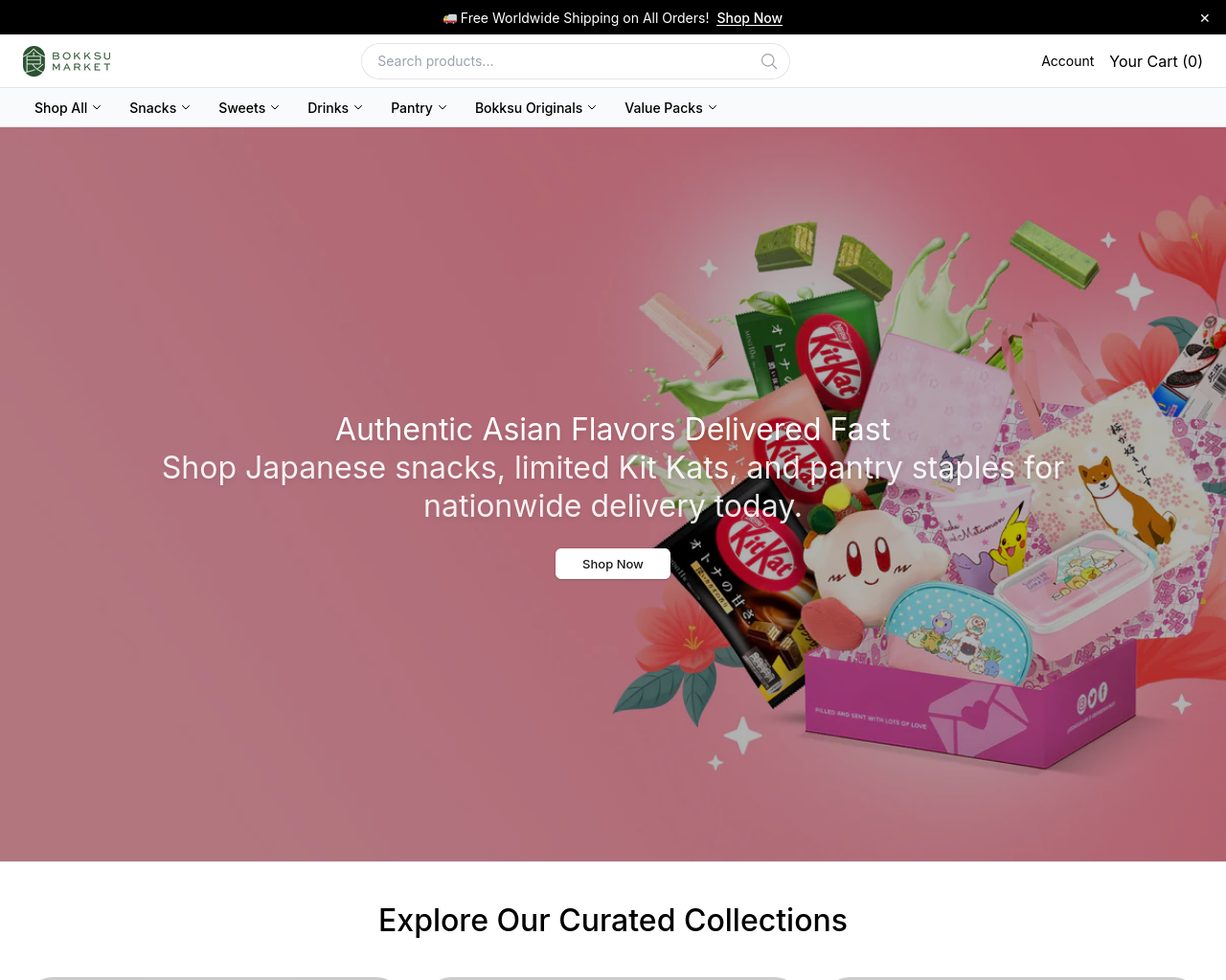 Screenshot of bokksumarketonline.shop