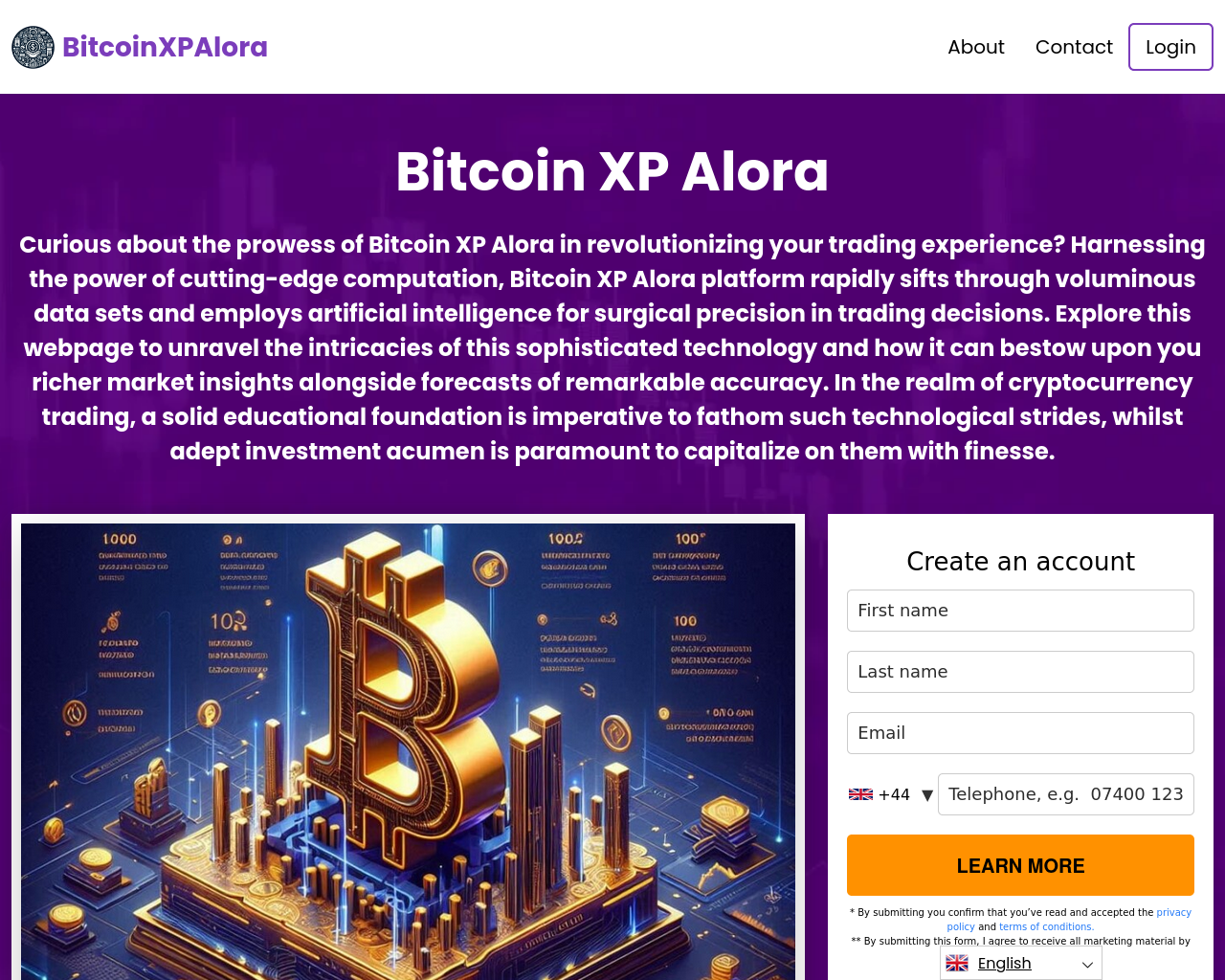Screenshot von bitcoinwisdom.app