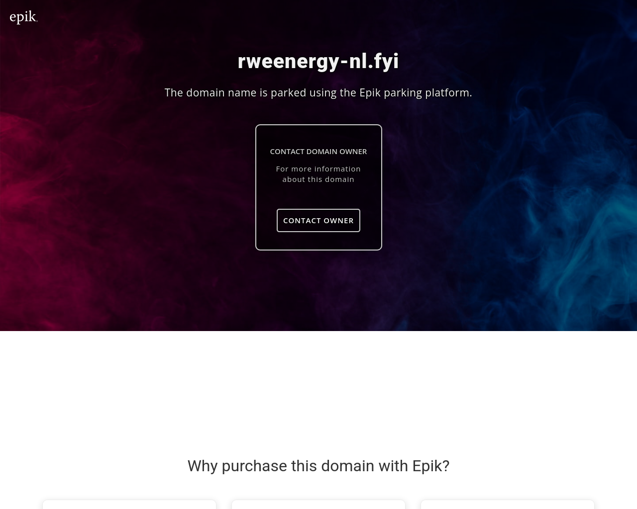 Screenshot of rweenergy-nl.fyi