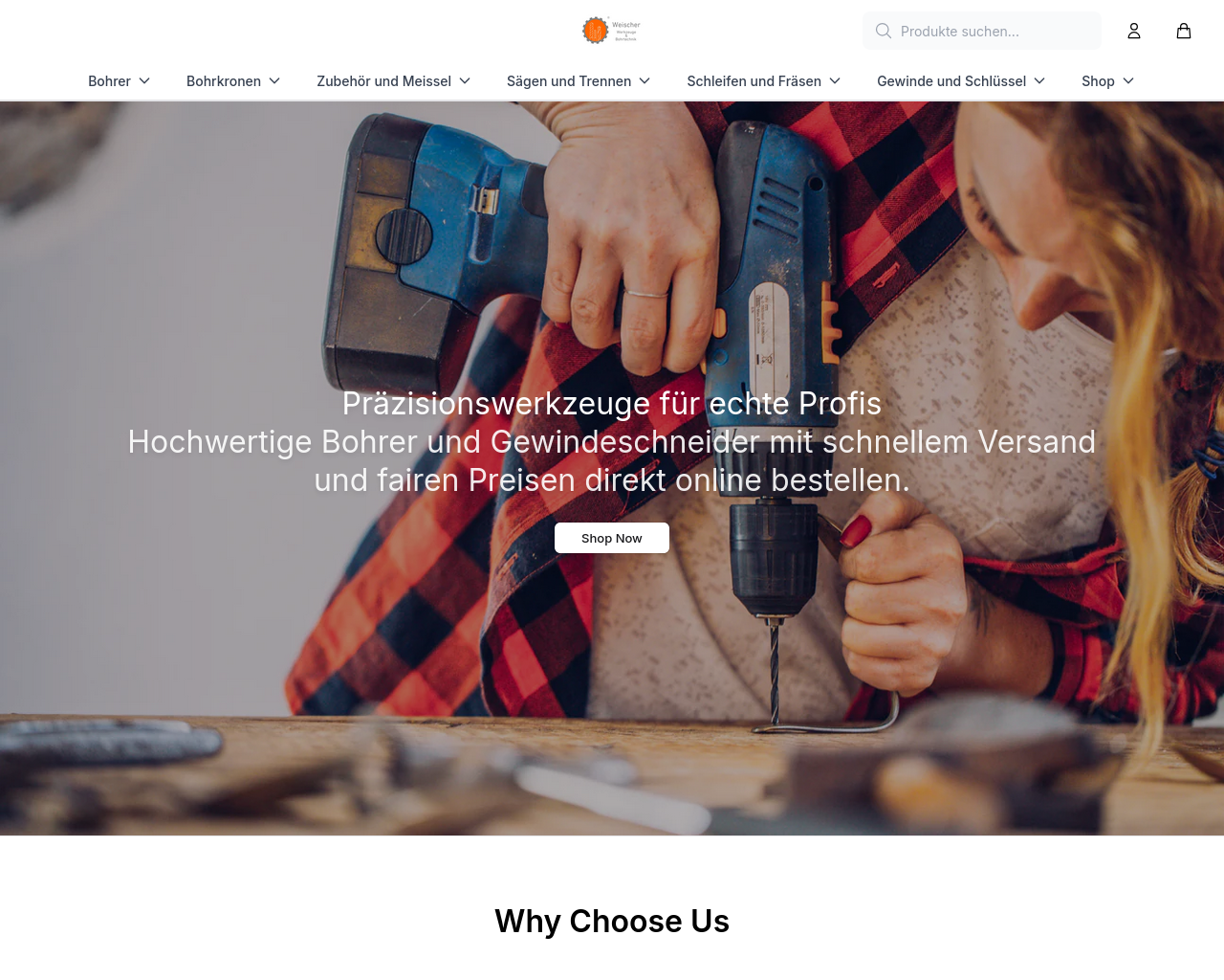 Screenshot of bohrerhandelshop.shop