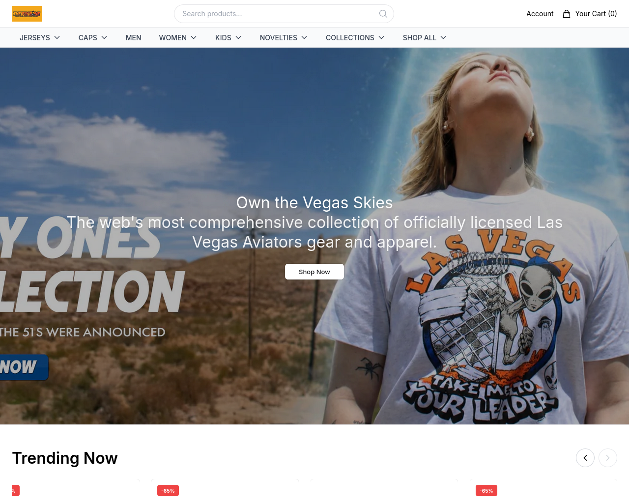 Screenshot of aviatorsstore.shop