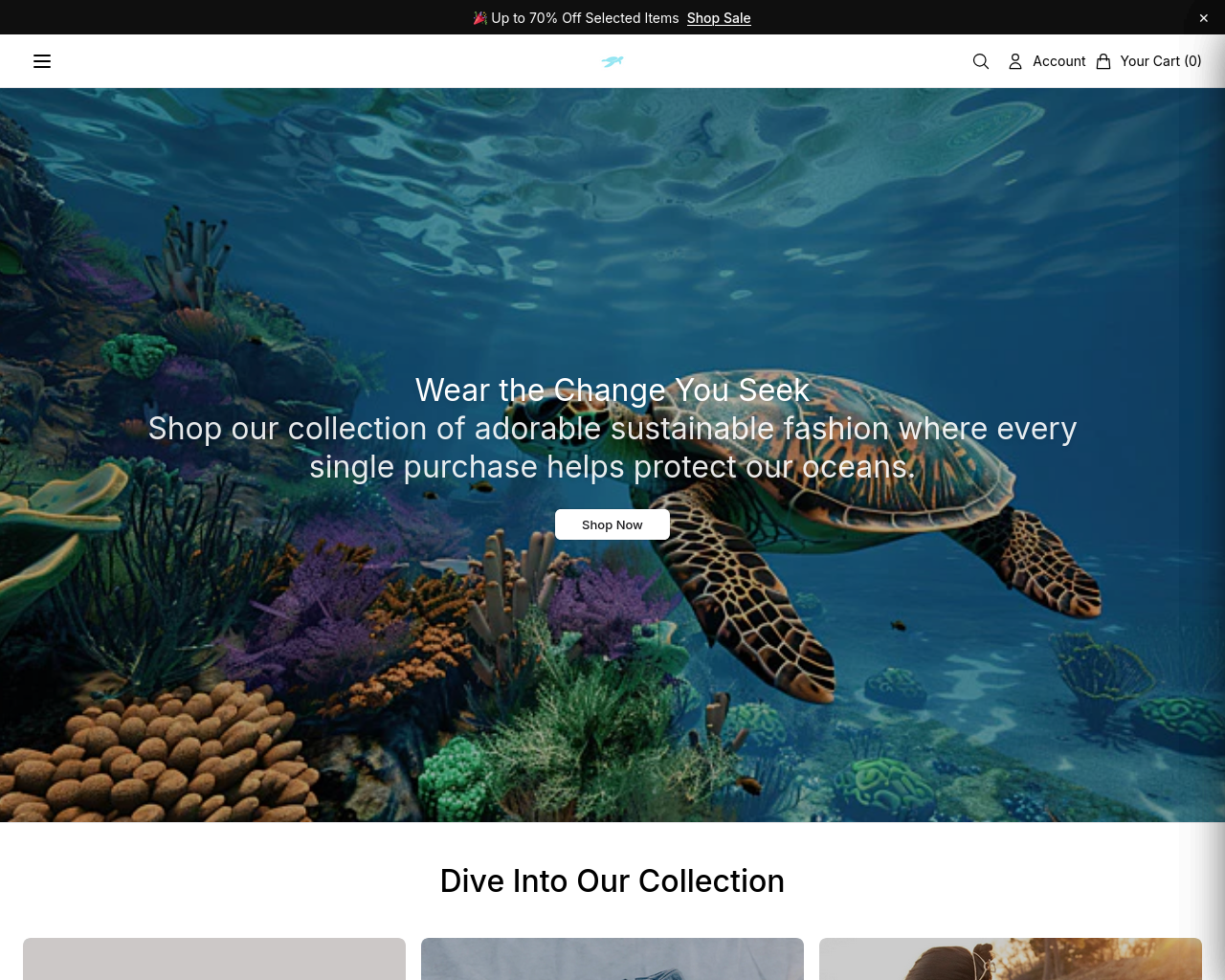 Screenshot of blueoceanprojecthq.shop