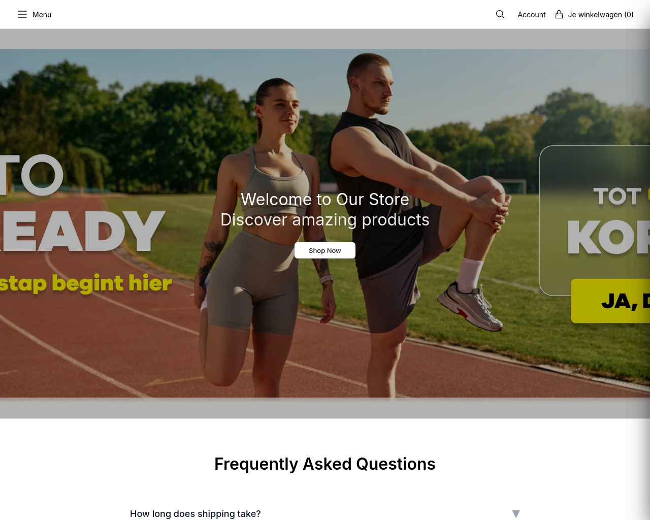 Screenshot of bodyandfitco.shop