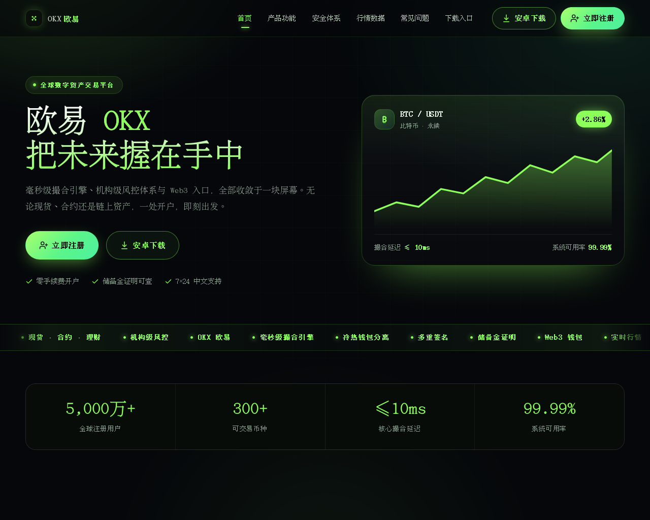 Снимок экрана well-okx.com.cn