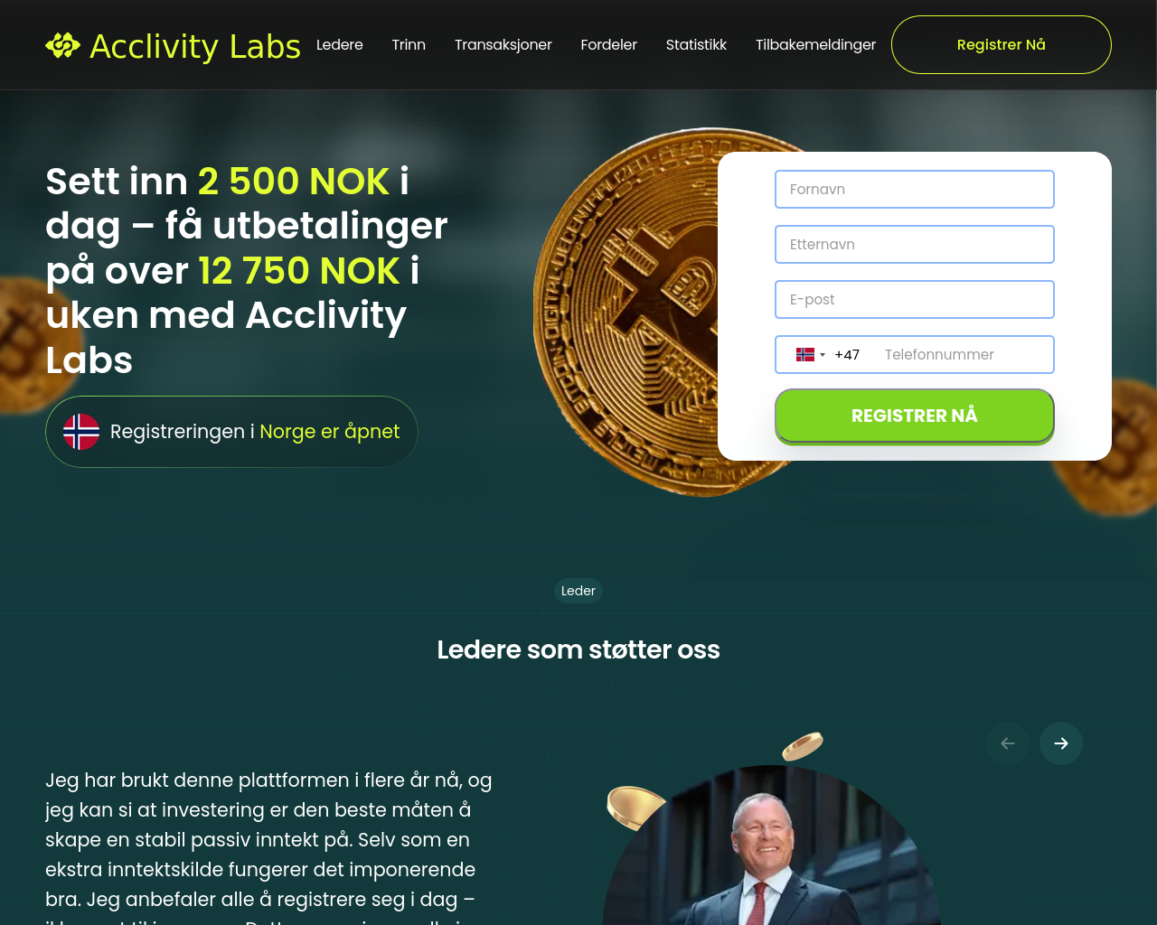 Screenshot of acclivitylabs.net