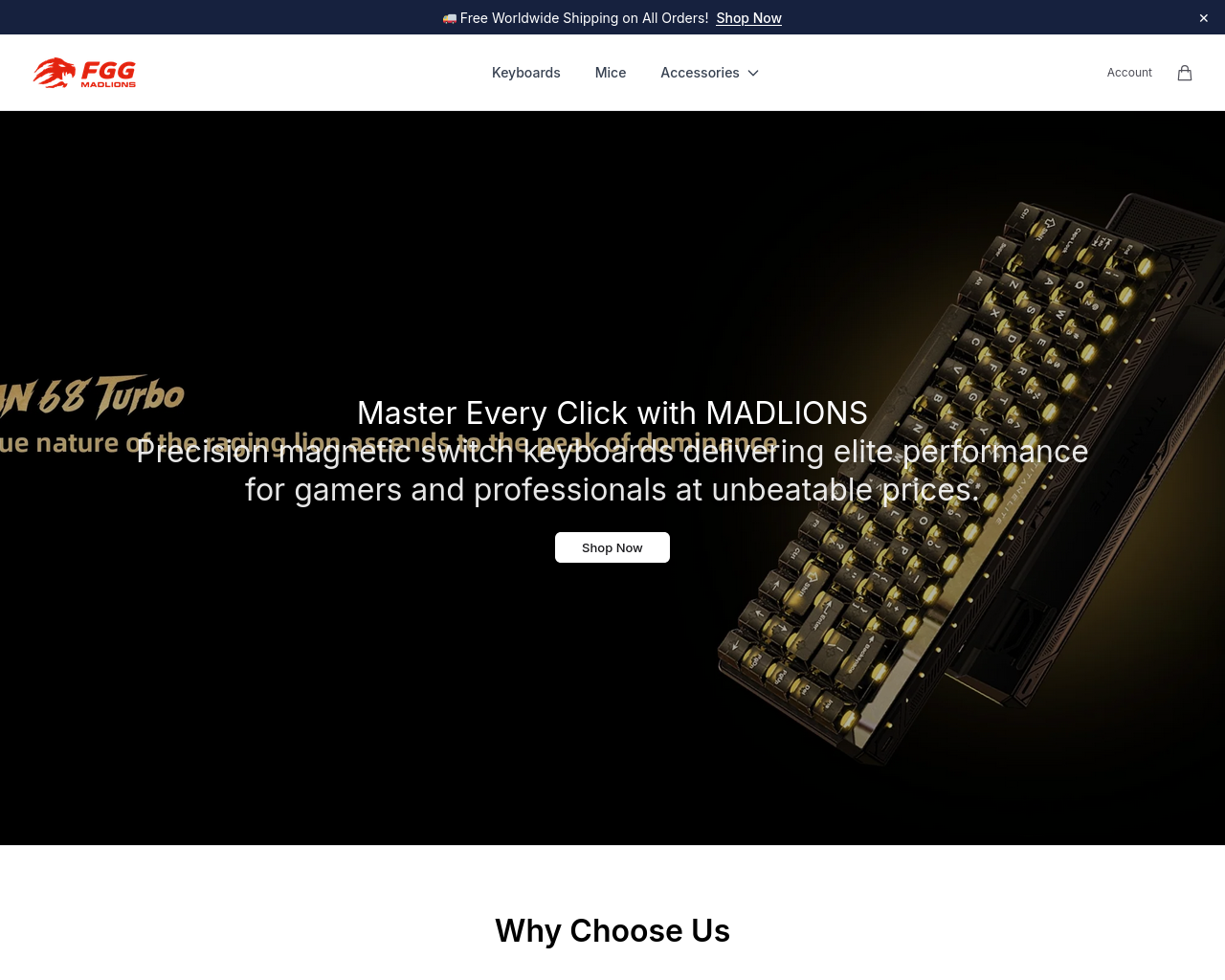 Screenshot of boltstream.shop